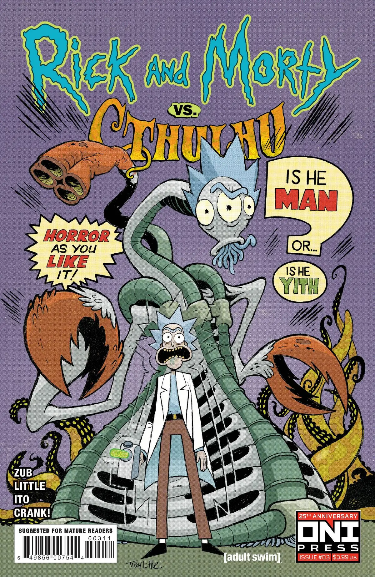 Rick And Morty Vs Cthulhu #3 Cvr A Little 1