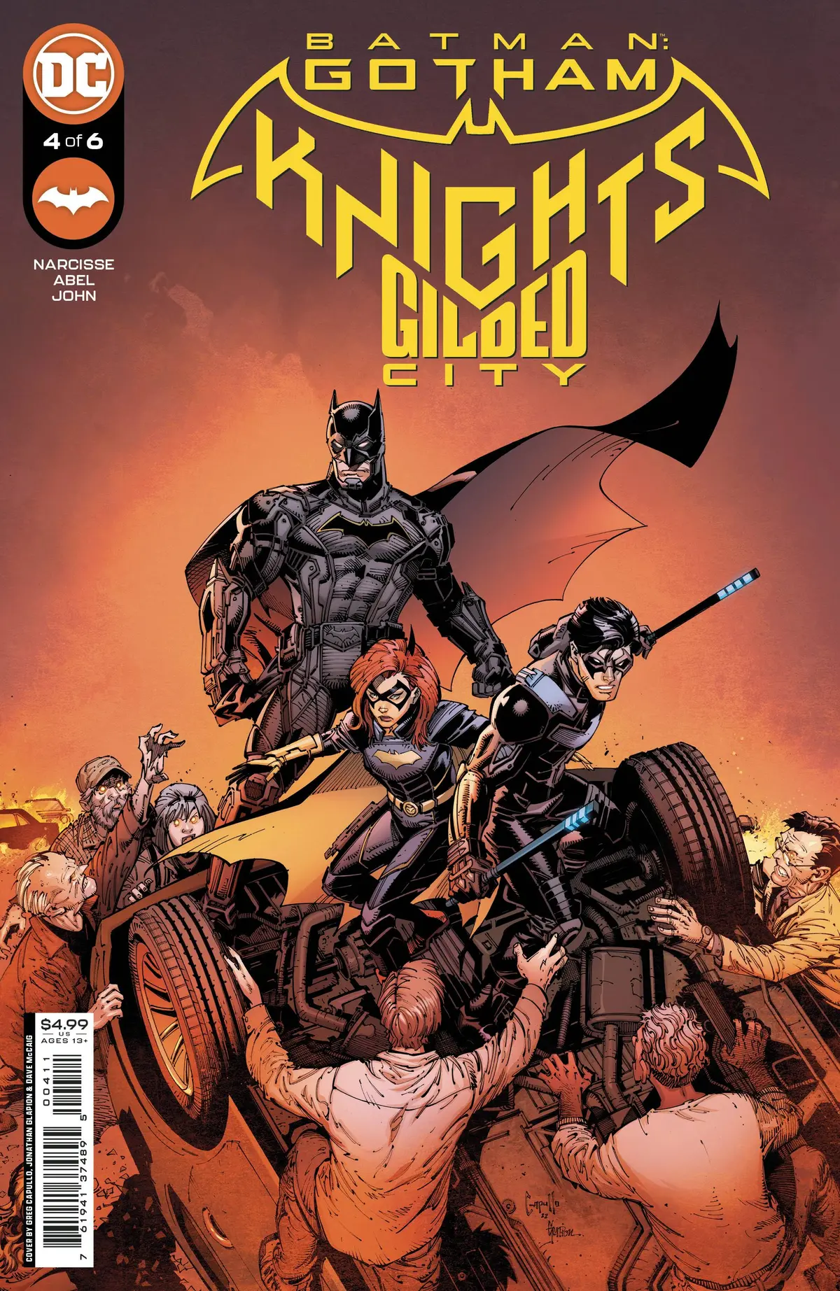 Batman Gotham Knights Gilded City #4 (Of 6) Cvr A Capullo 1