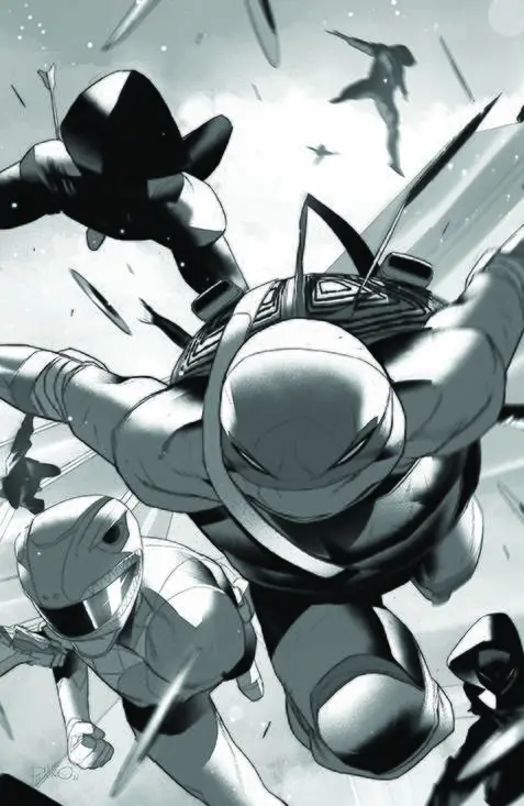 Mmpr Tmnt Ii #3 (Of 5) Cvr G 50 Copy Incv Di Meo 1
