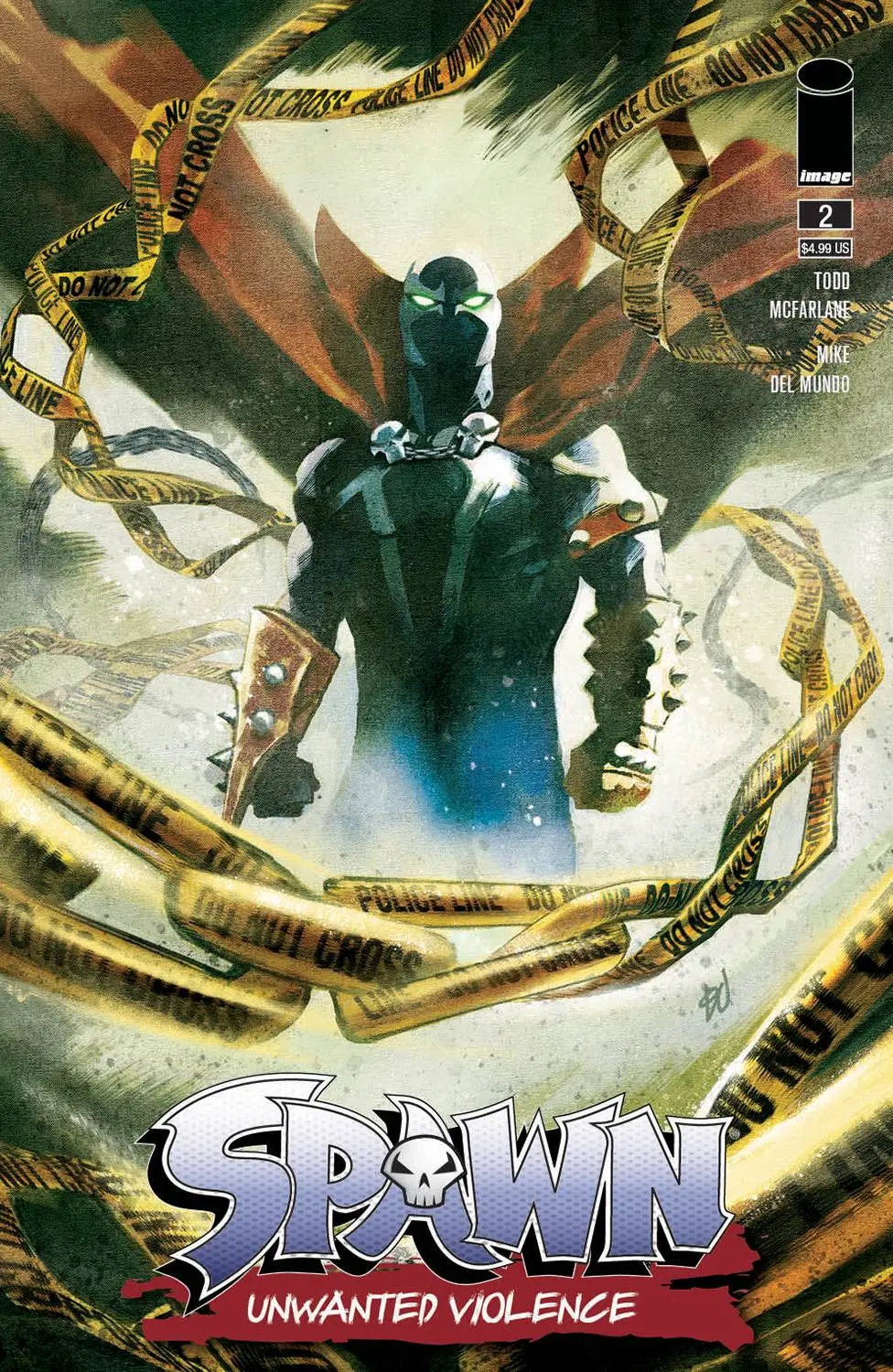 Spawn Unwanted Violence #2 (Of 2) Cvr A Del Mundo 1