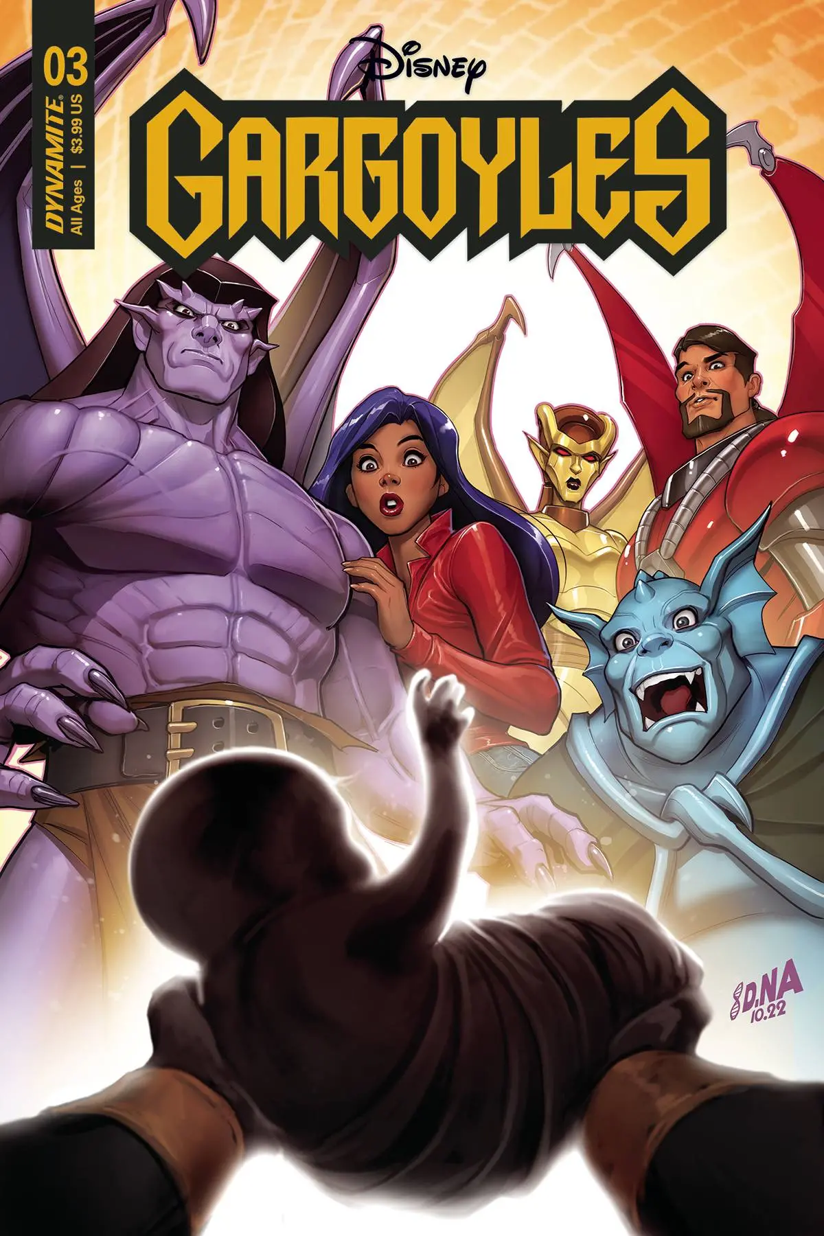 Gargoyles #3 Cvr A Nakayama 1