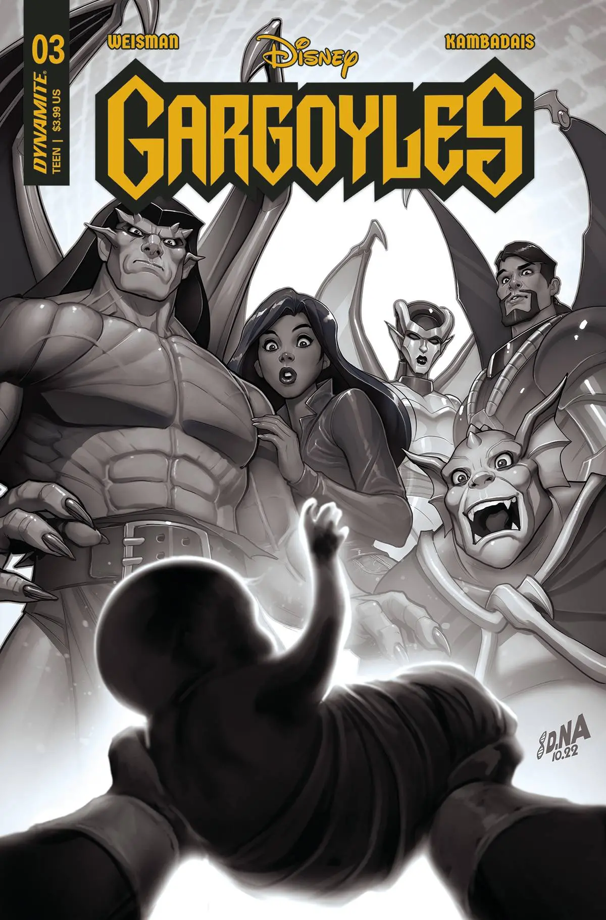 Gargoyles #3 Cvr H 10 Copy Incv Conner Modern Icon 1