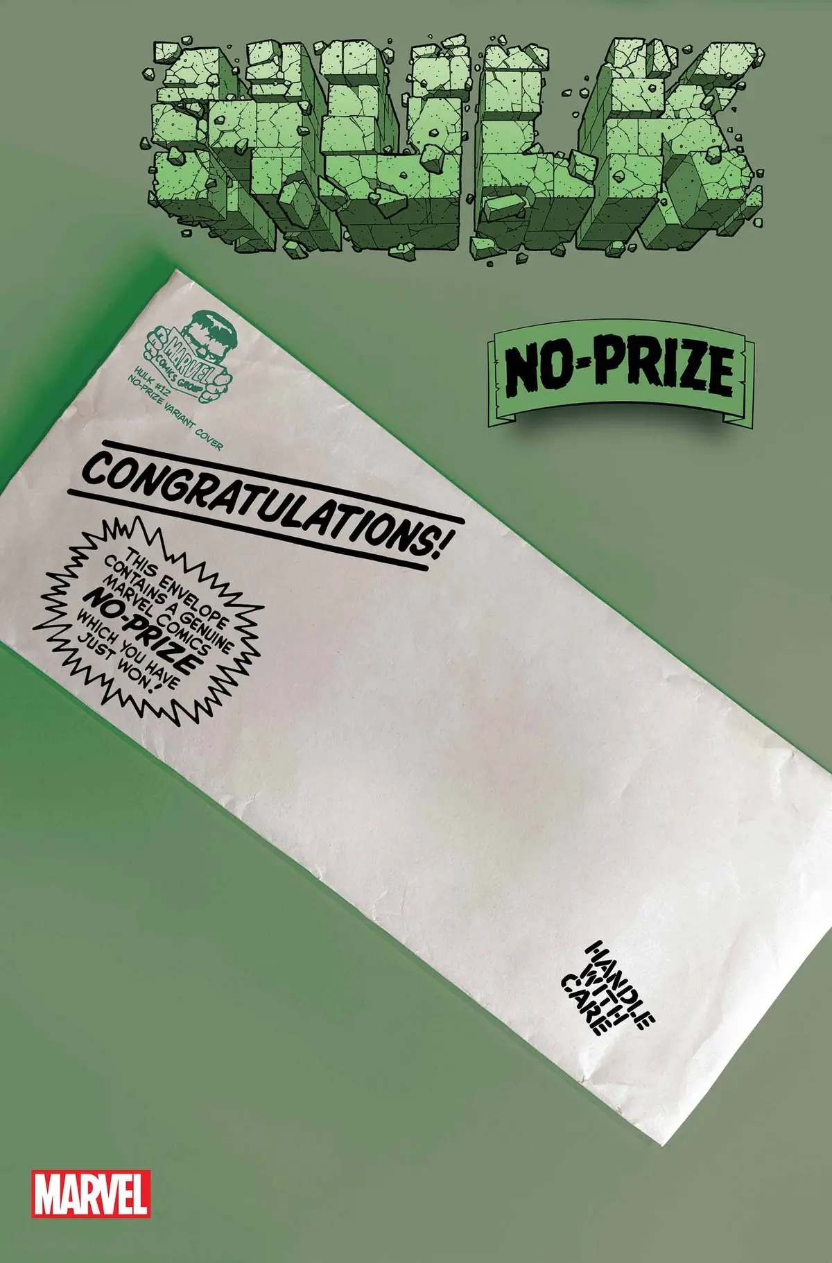 Hulk #12 No Prize Var 1