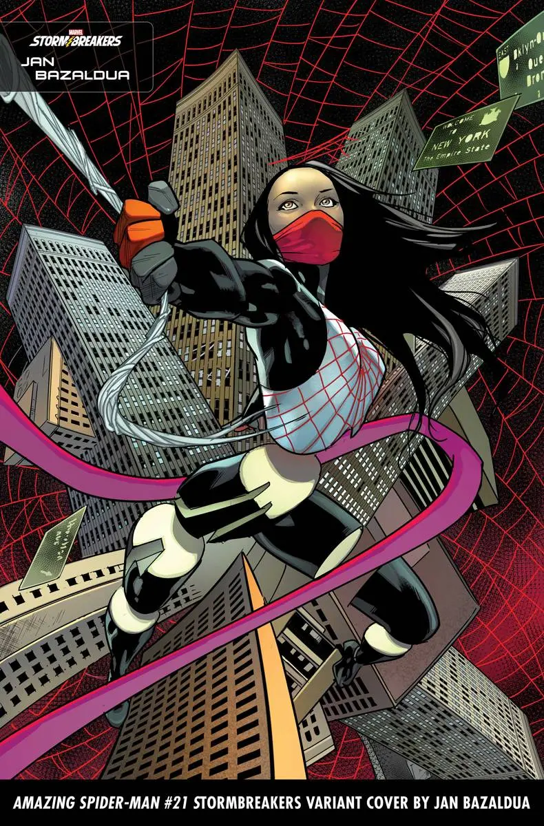 Amazing Spider-Man #21 Bazaldua Stormbreakers Var 1