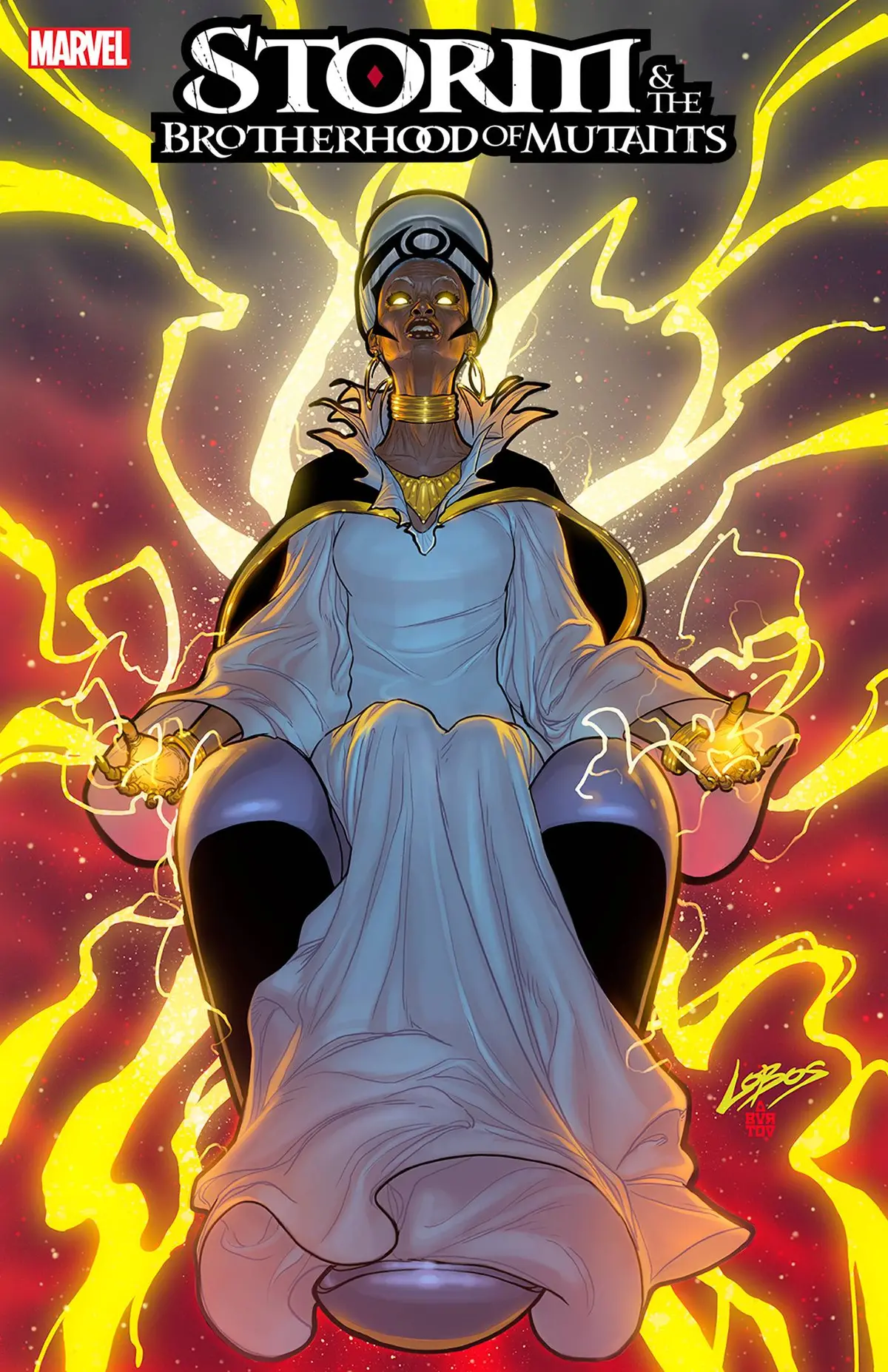 Storm And Brotherhood Mutants #2 25 Copy Incv Villalobos Var 1