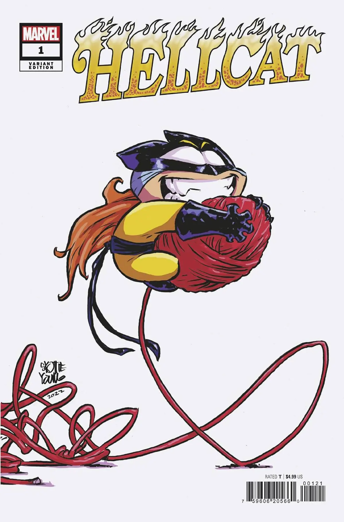 Hellcat #1 (Of 5) Young Var 1