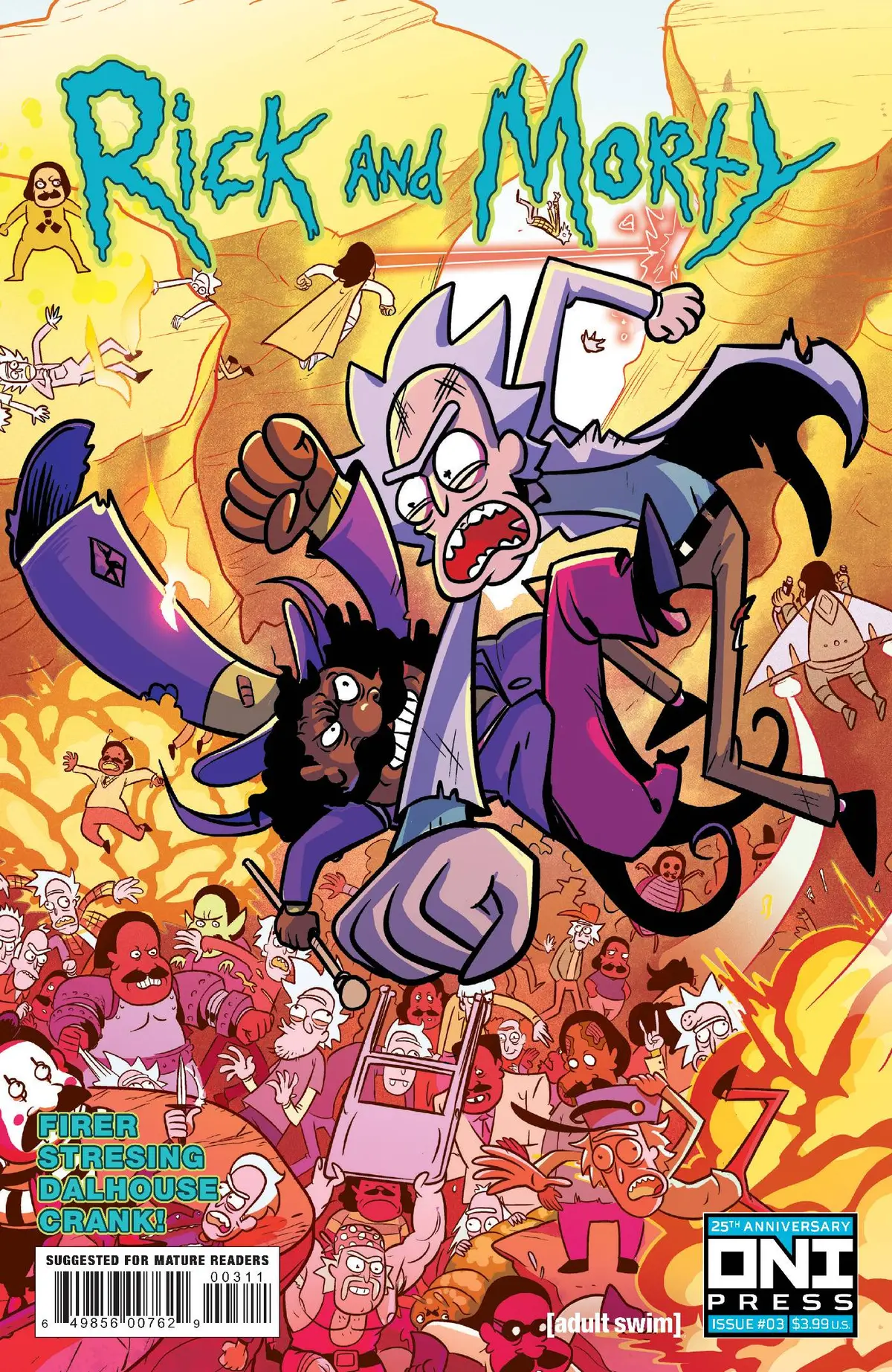 Rick And Morty #3 Cvr A Stresing (Mr) 1