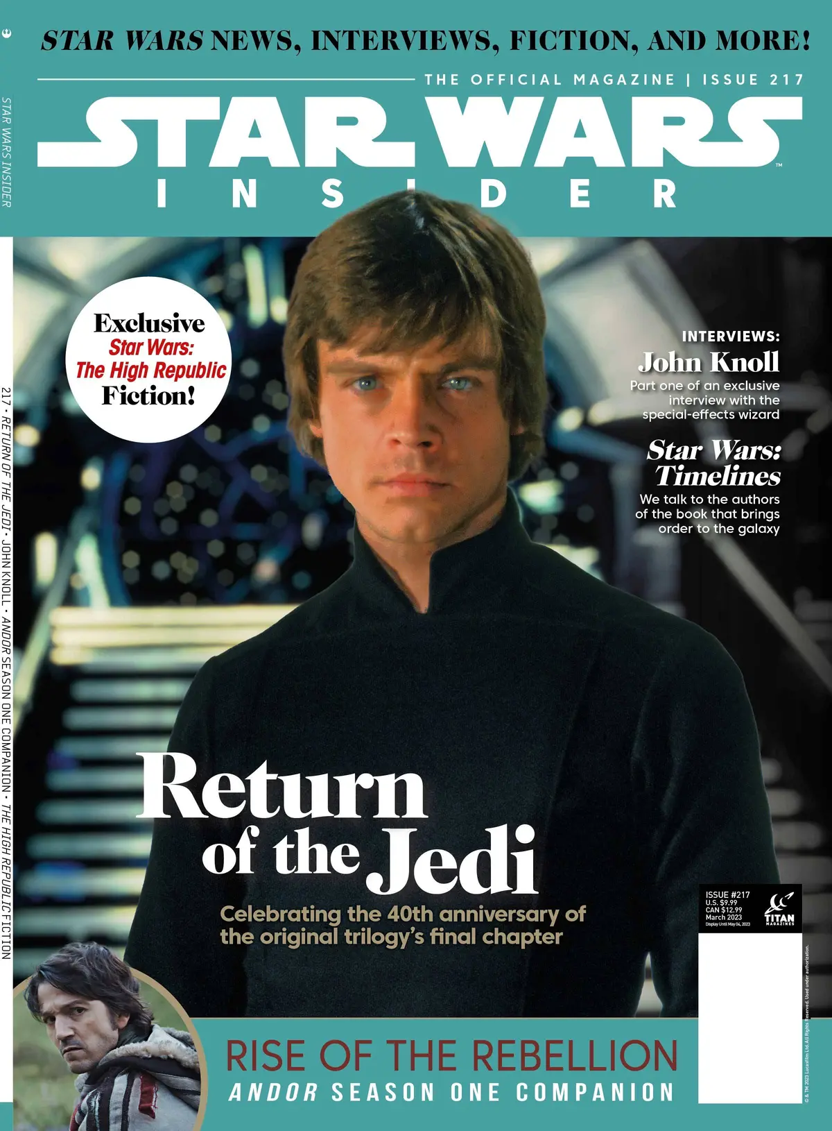 Star Wars Insider #217 Newsstand Ed 1