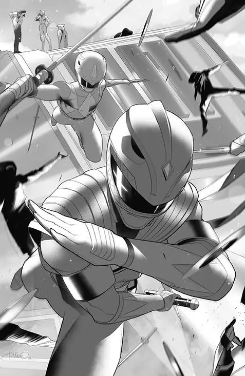 Mmpr Tmnt Ii #4 (Of 5) Cvr G 25 Copy Incv Di Meo 1
