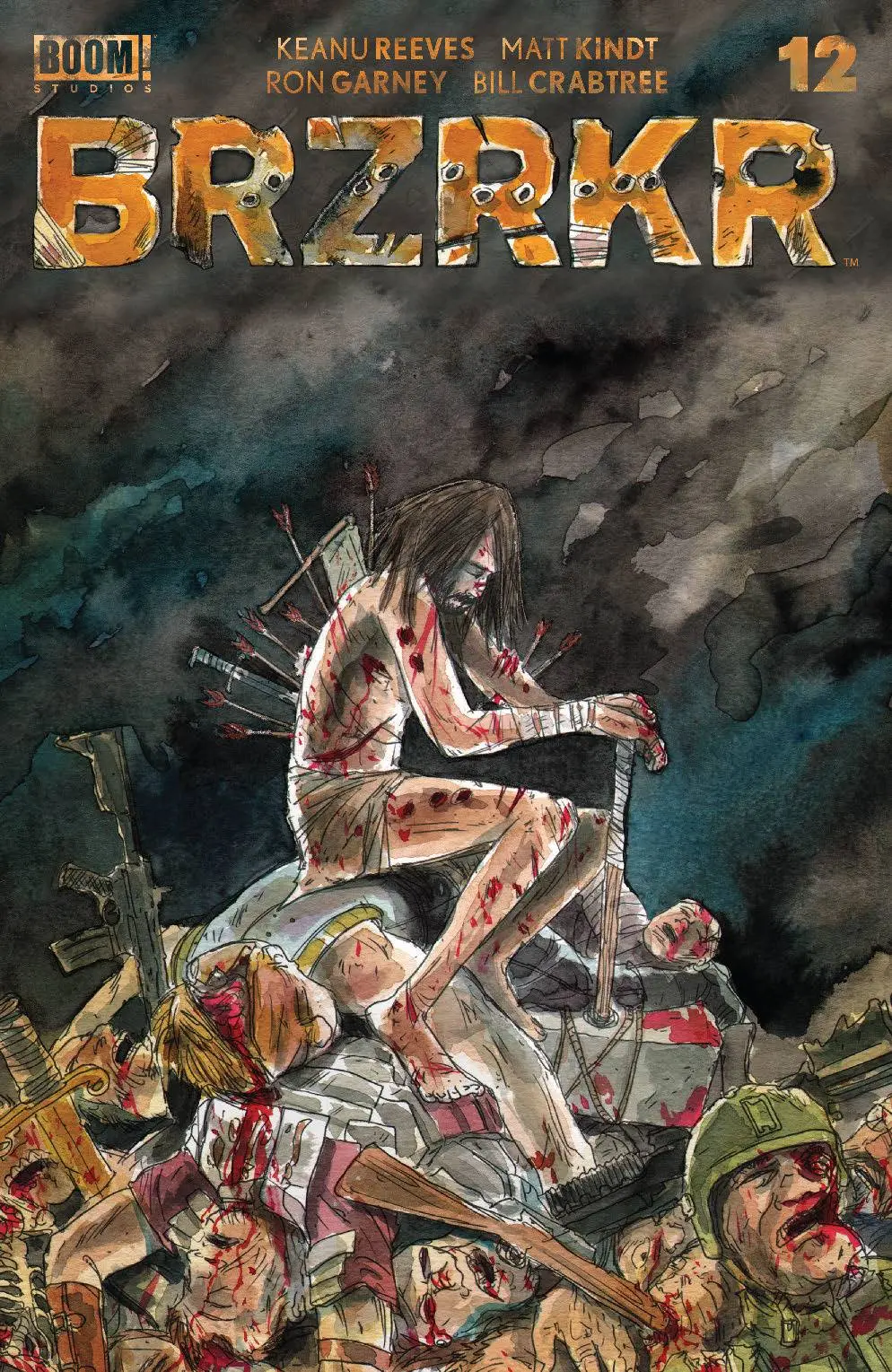 Brzrkr (Berzerker) #12 (Of 12) Cvr D Foil Kindt (Mr) 1