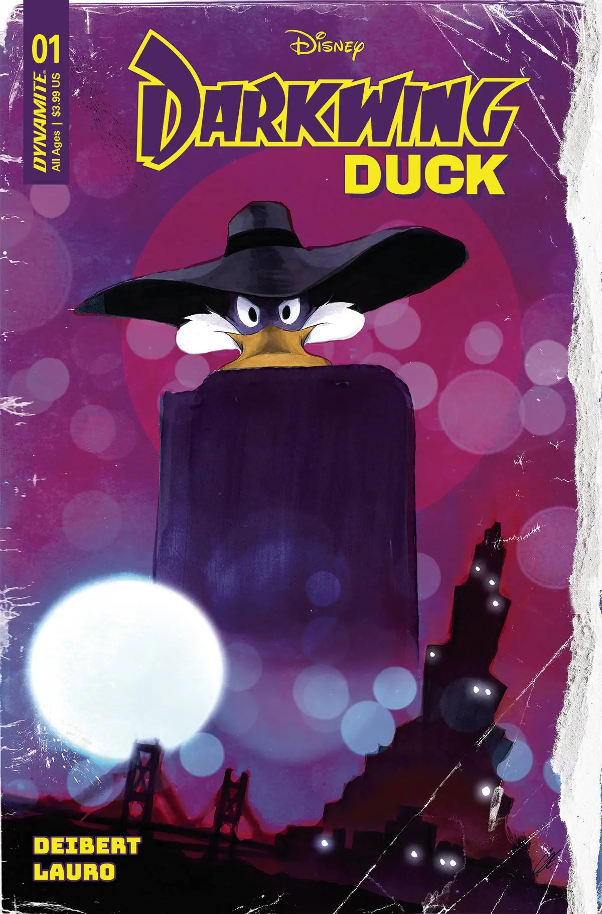 Darkwing Duck #1 Cvr Za Foc Staggs Original 1