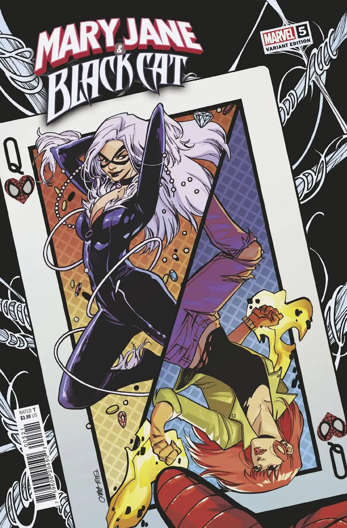 Mary Jane & Black Cat #5 D'urso Variant 1