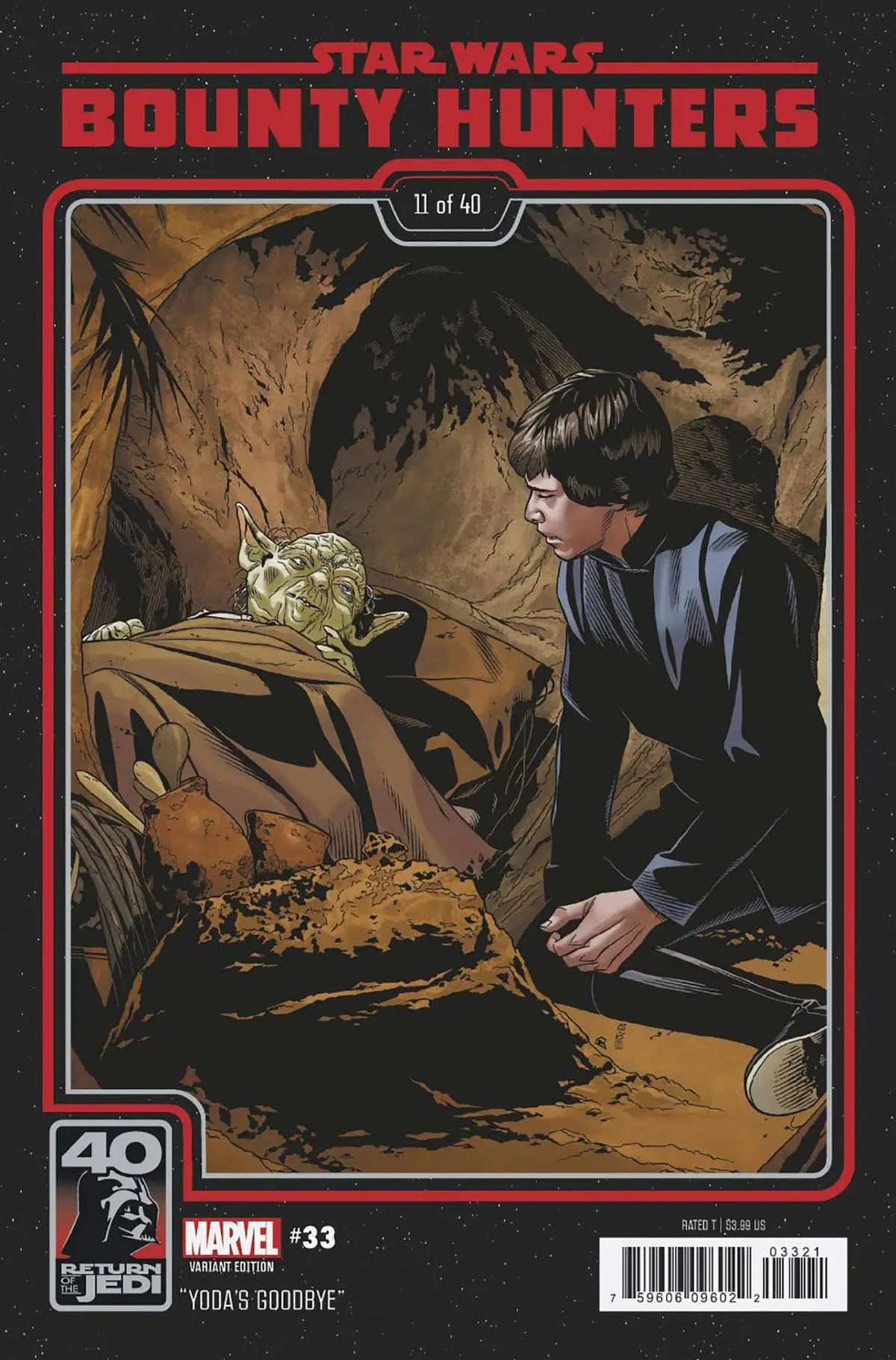 Star Wars Bounty Hunters #33 Sprouse Return Of The Jedi 40Th Anniversary Variant 1