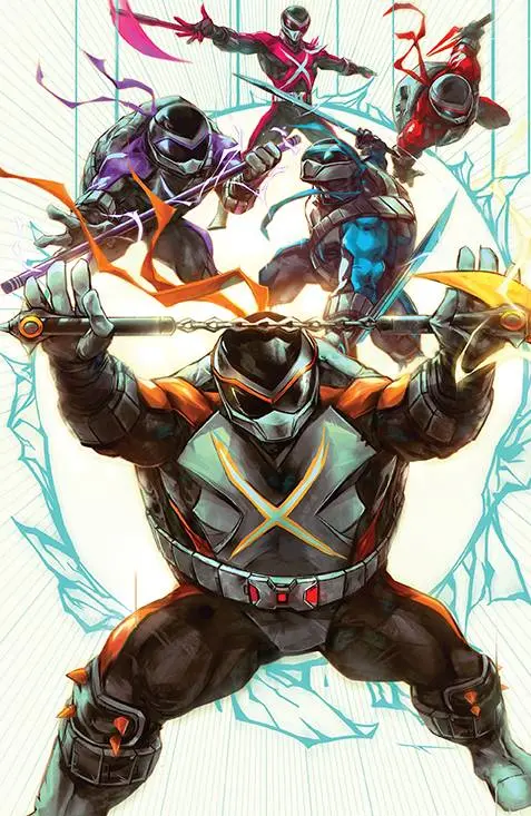 Mmpr Tmnt Ii #5 (Of 5) Cvr D Tmnt Var Tao 2