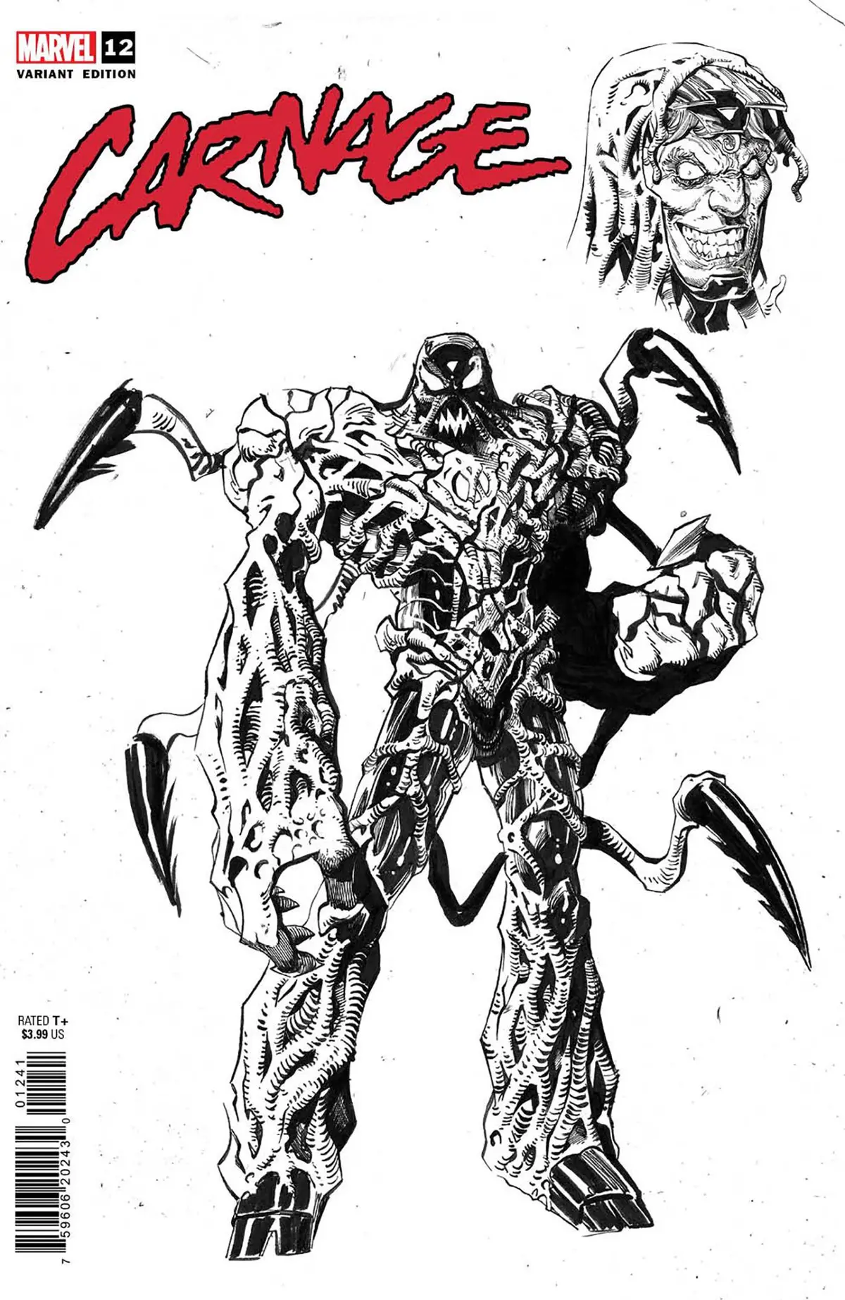 Carnage #12 10 Copy Incv Stegman Design Var 1