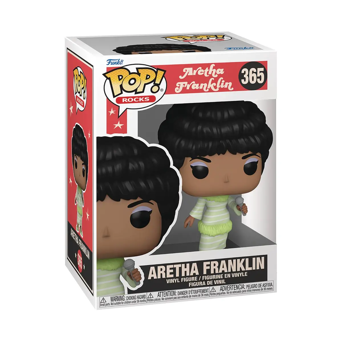 Funko Pop! Rocks - Aretha Franklin (Green Dress) 1