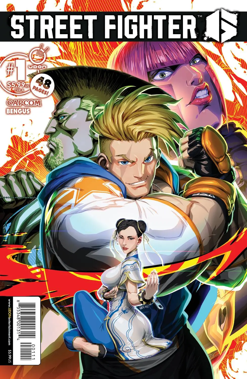 Street Fighter 6 #1 (Of 4) Cvr A Cruz 1