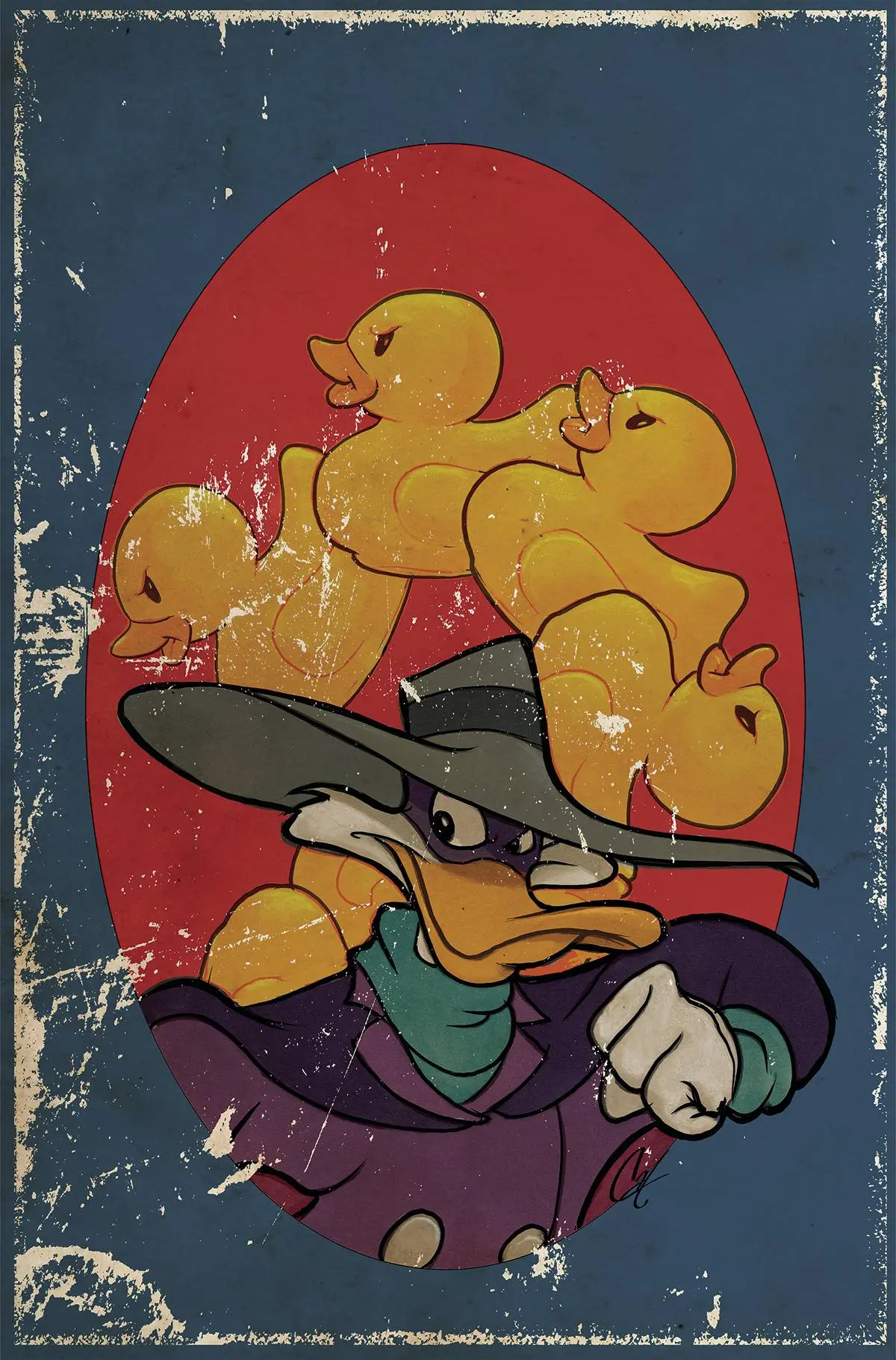 Darkwing Duck #2 Cvr Zc 10 Copy Foc Incv Staggs Virgin 1
