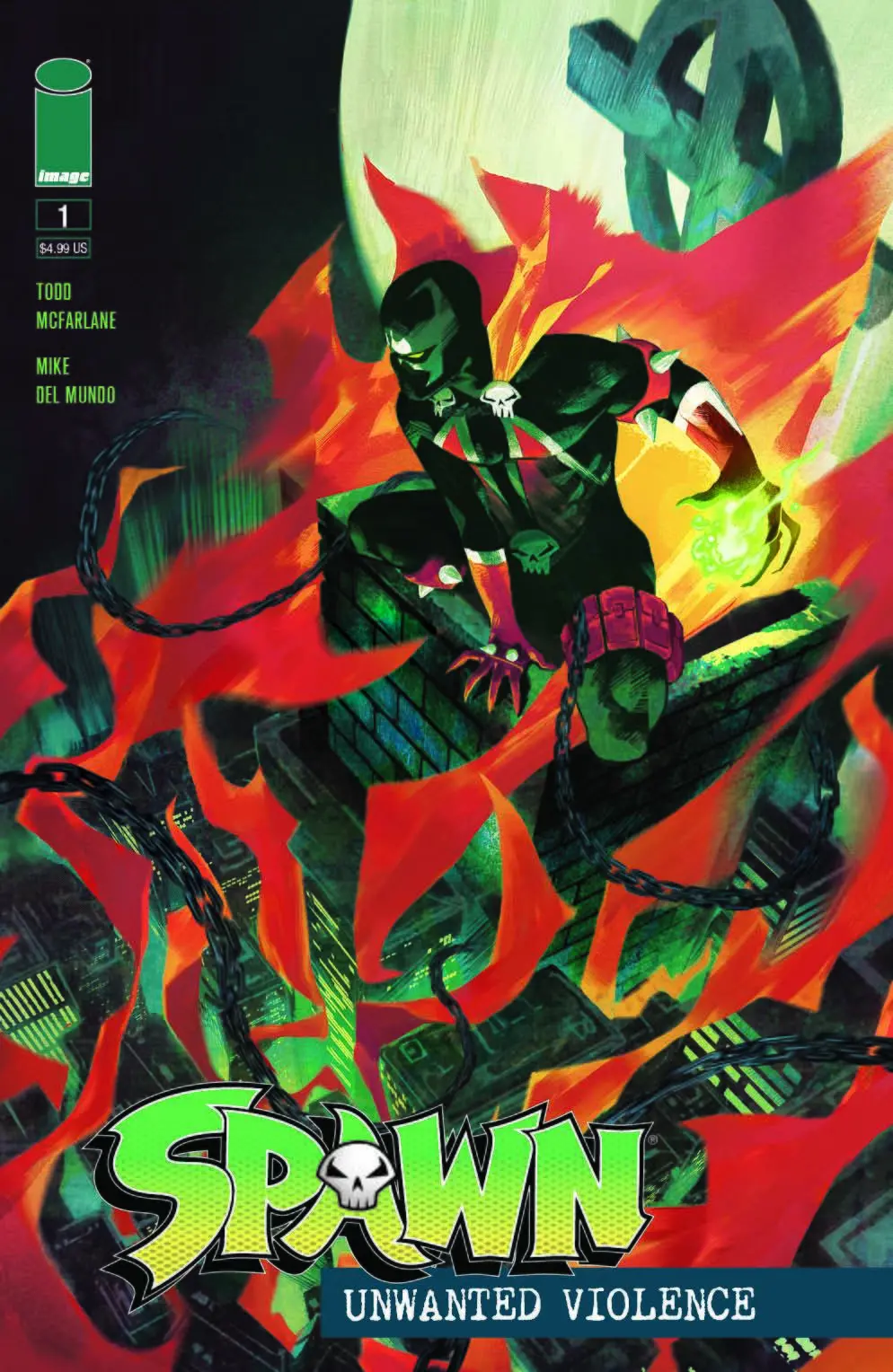 Spawn Unwanted Violence #1 (Of 2) 2Nd Ptg 1