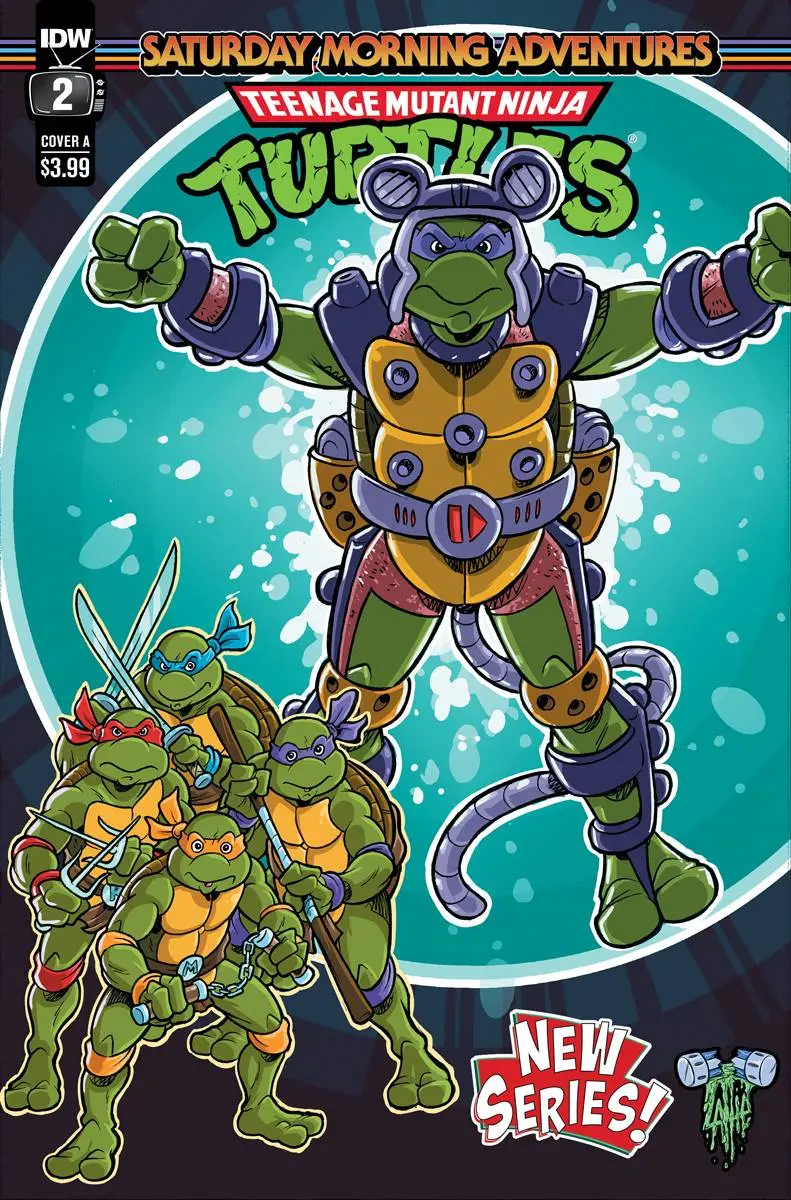 Tmnt Saturday Morning Adv Continued #2 Cvr A Lattie 1