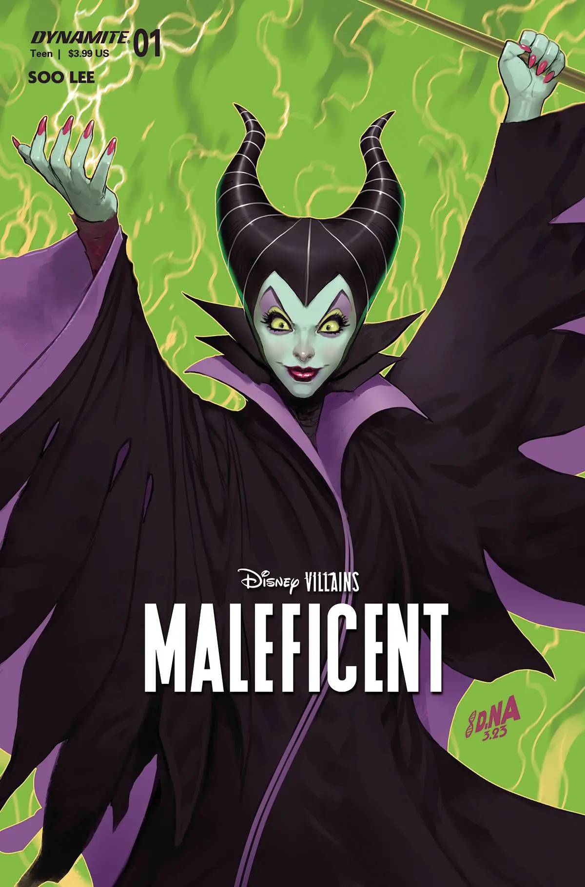Disney Villains Maleficent #1 Cvr G 10 Copy Incv Nakayama Or 1