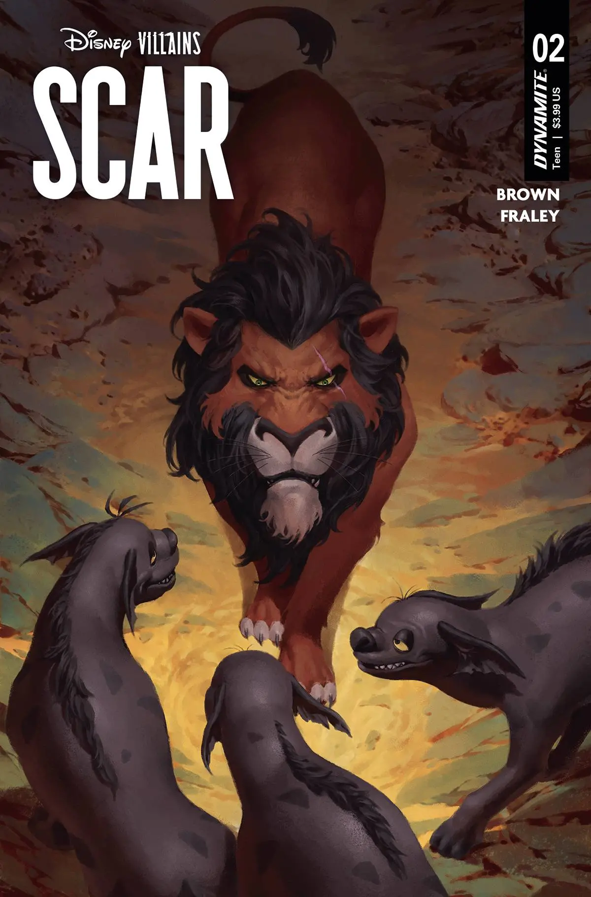 Disney Villains Scar #2 Cvr D Yoon 1