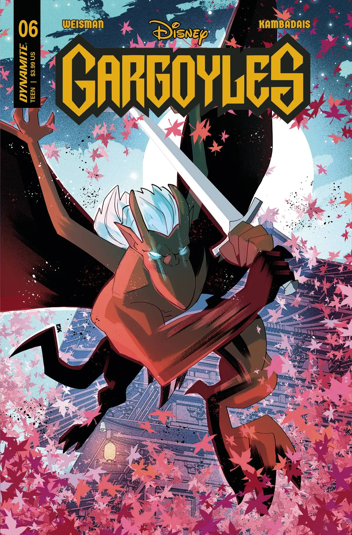 Gargoyles #6 Cvr G 10 Copy Incv Kambadais Original 1