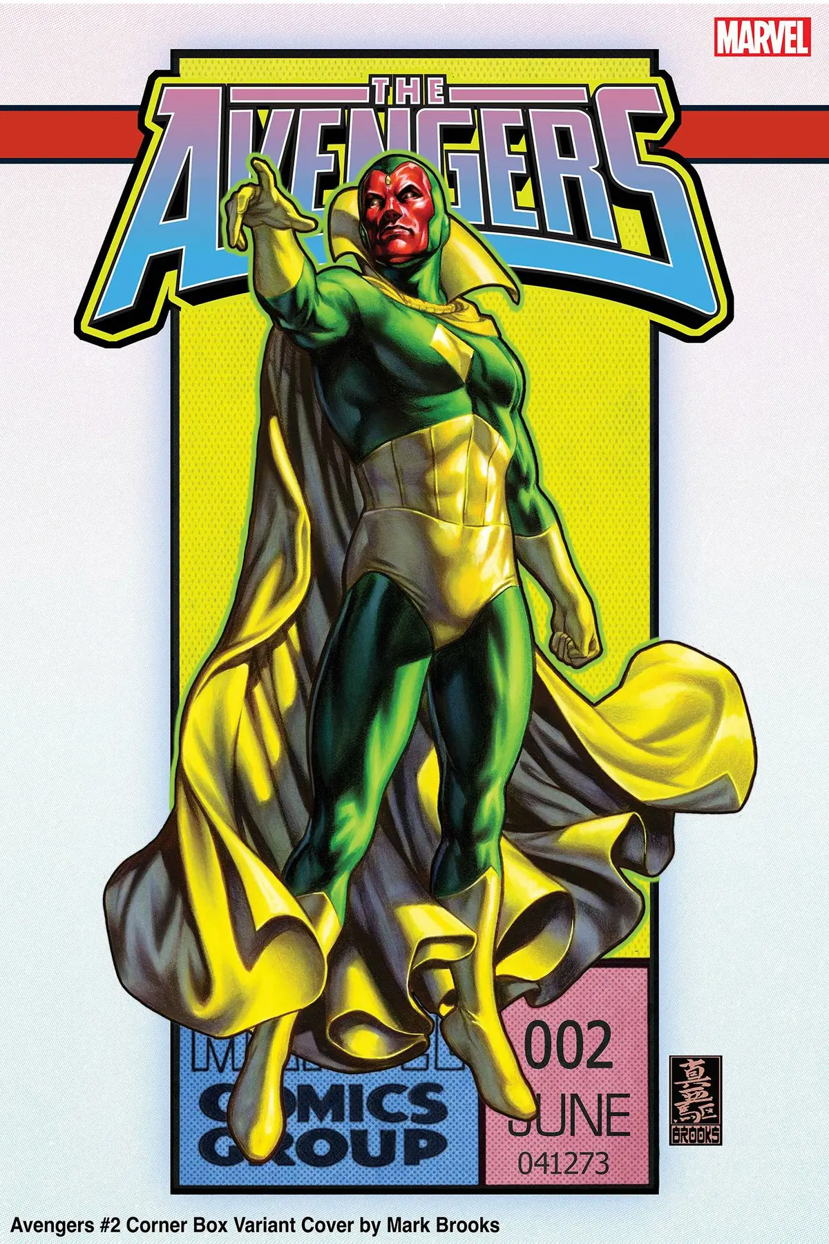 Avengers #2 Mark Brooks Corner Box Variant 1
