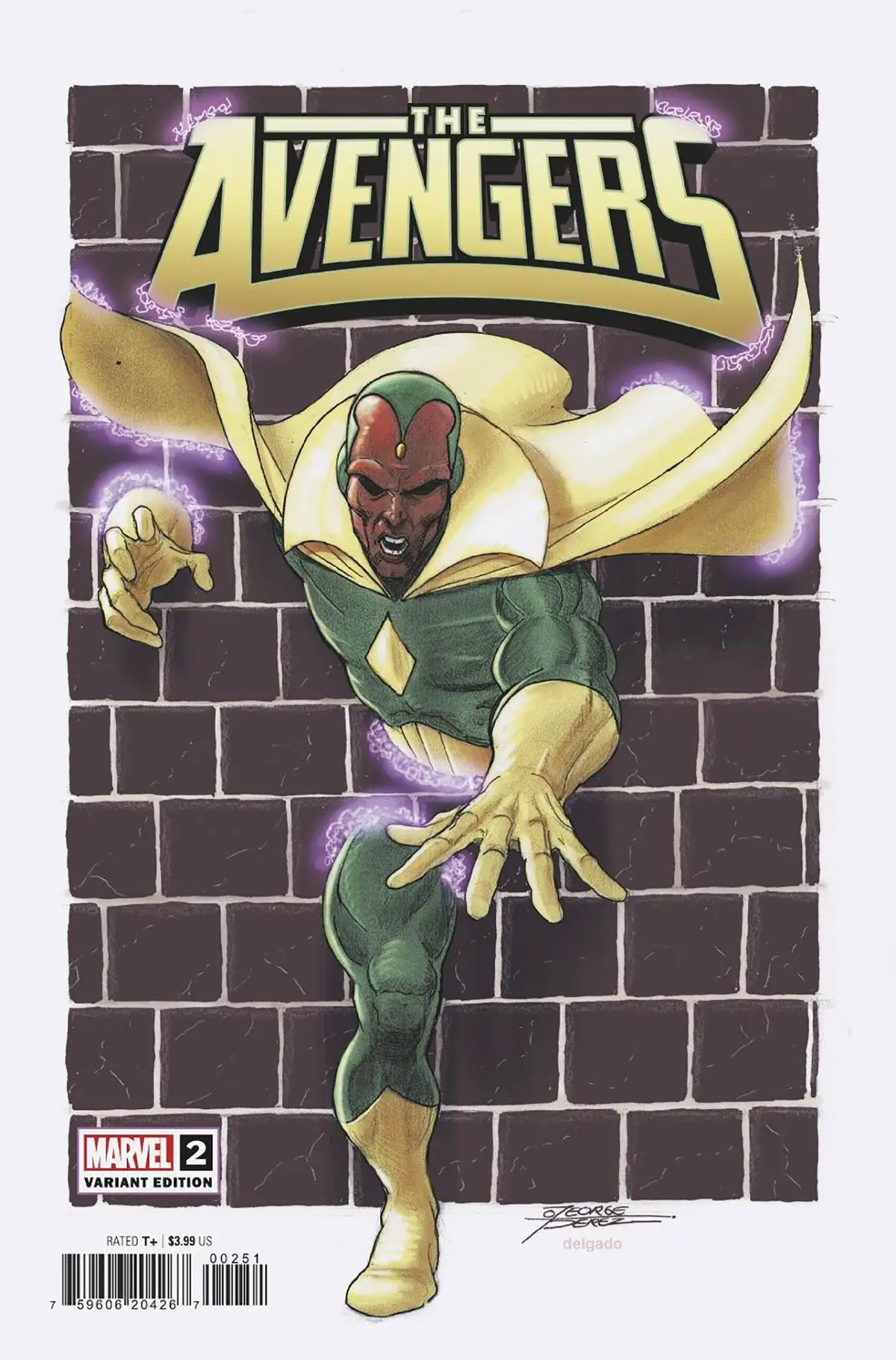 Avengers #2 George Perez Variant 1