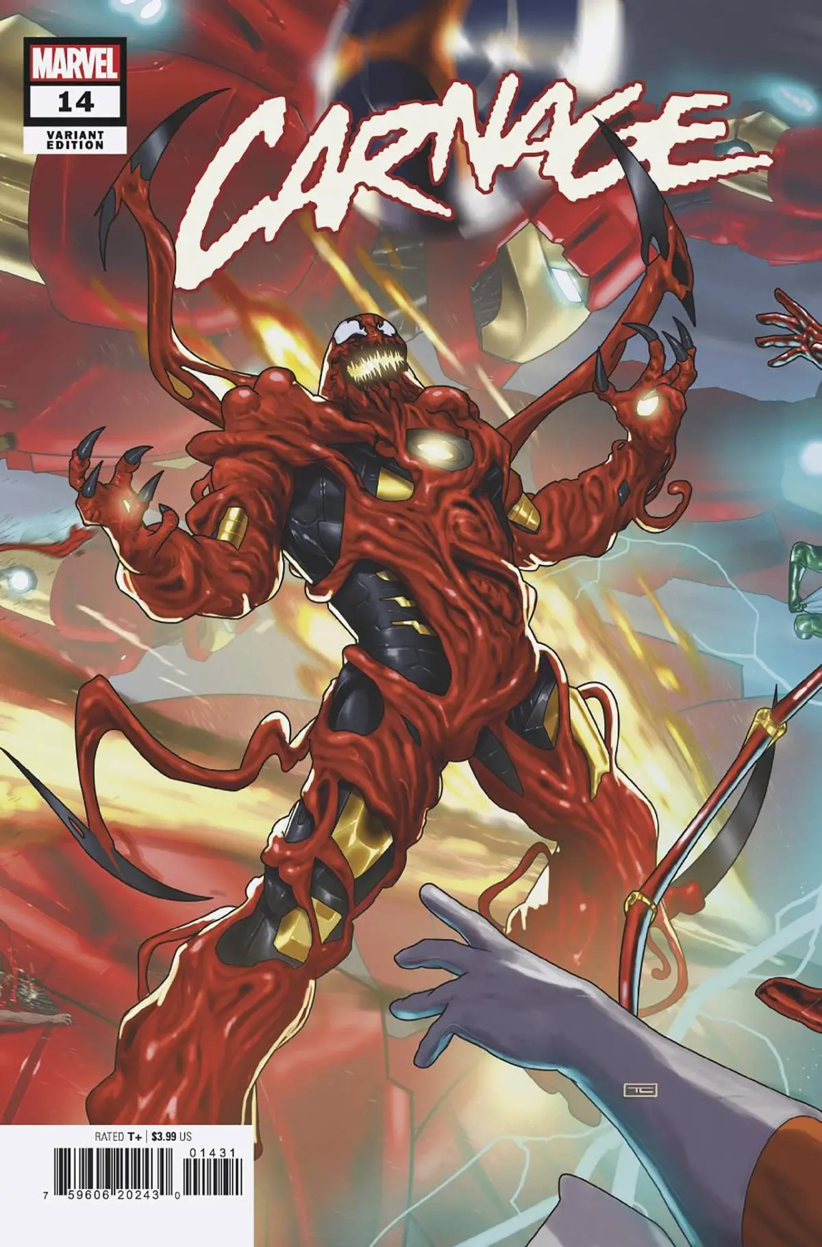 Carnage #14 Taurin Clarke Connecting Variant 1