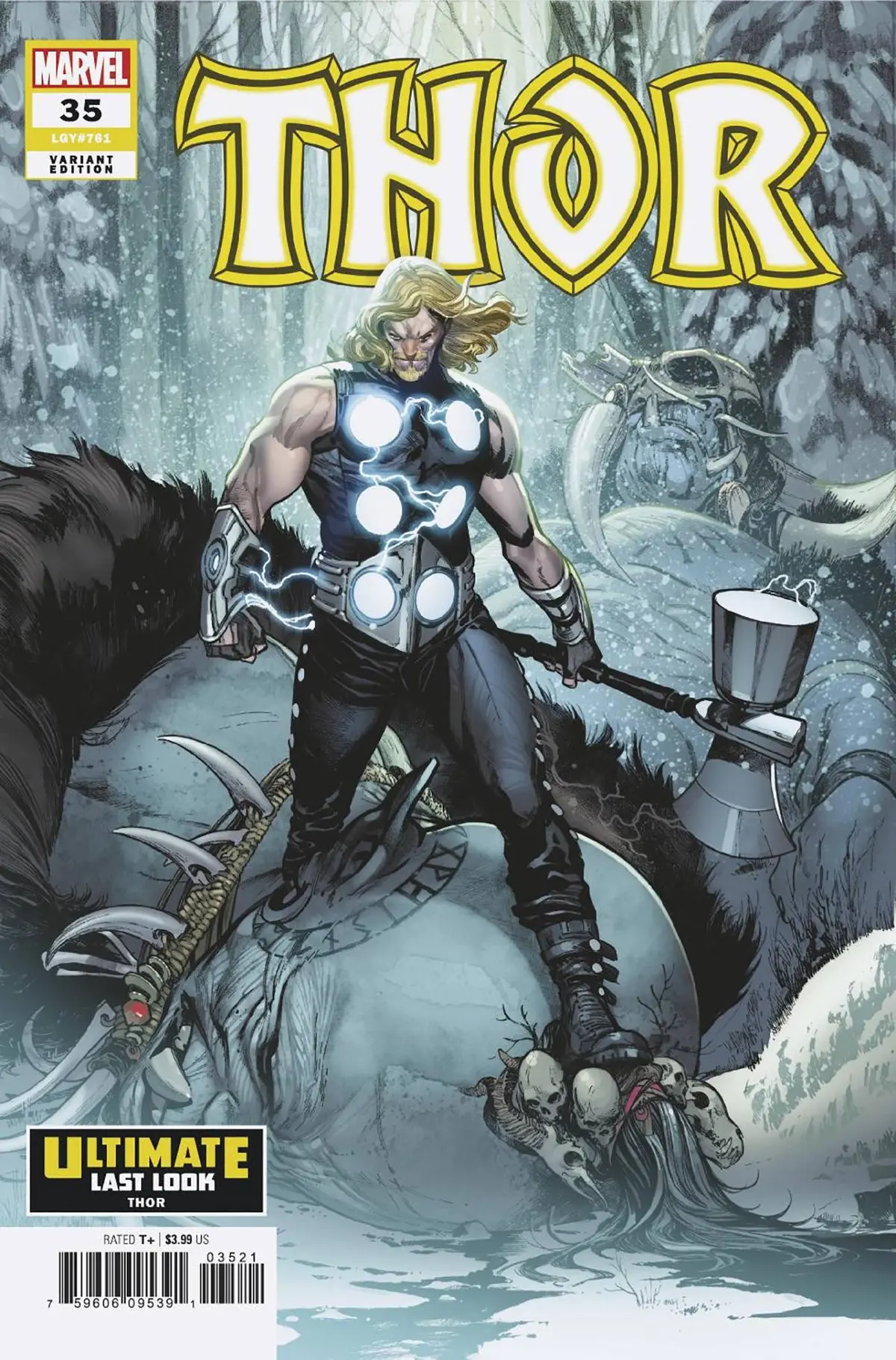 Thor #35 Pepe Larraz Ultimate Last Look Variant 1