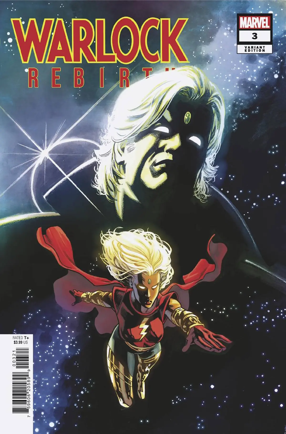 Warlock Rebirth #3 Mike Hawthorne Variant 1