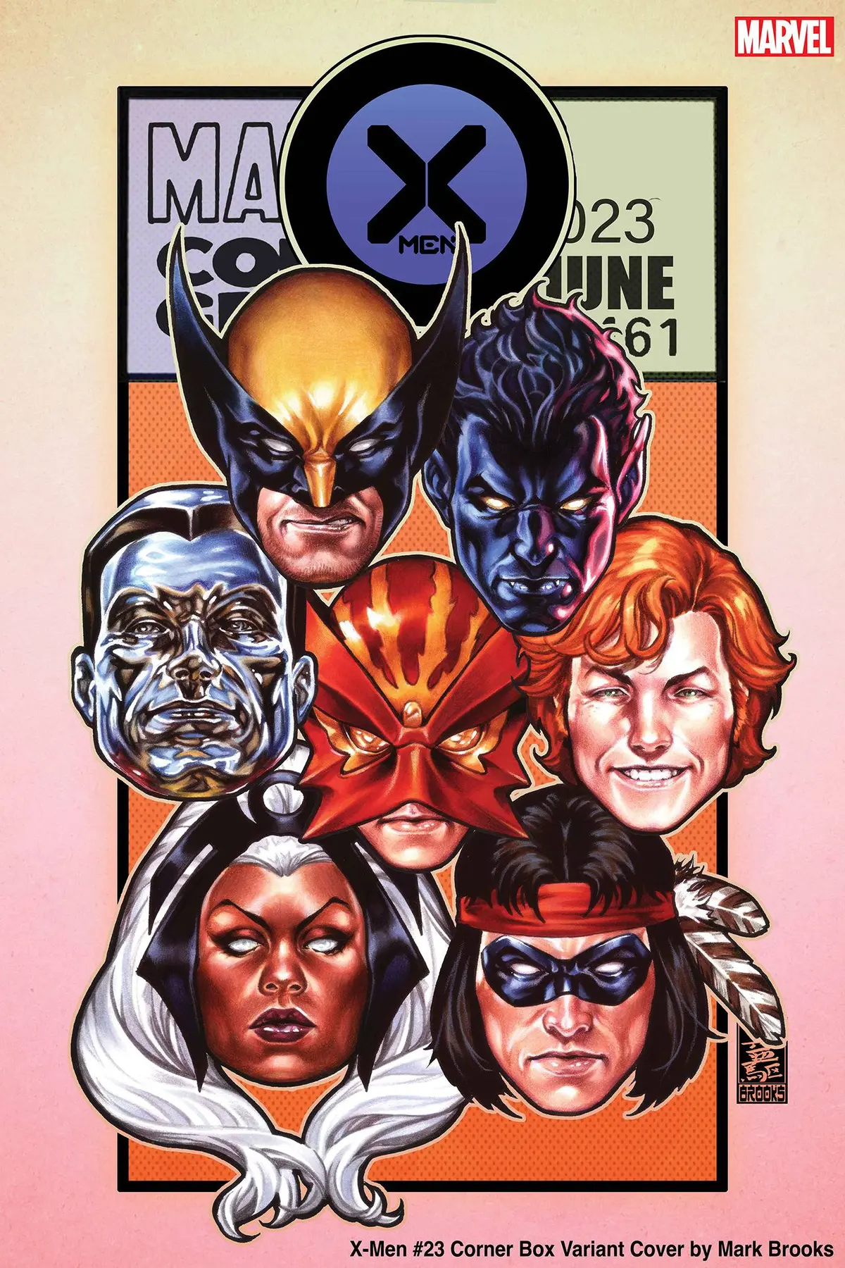 X-Men #23 Mark Brooks Corner Box Variant 1