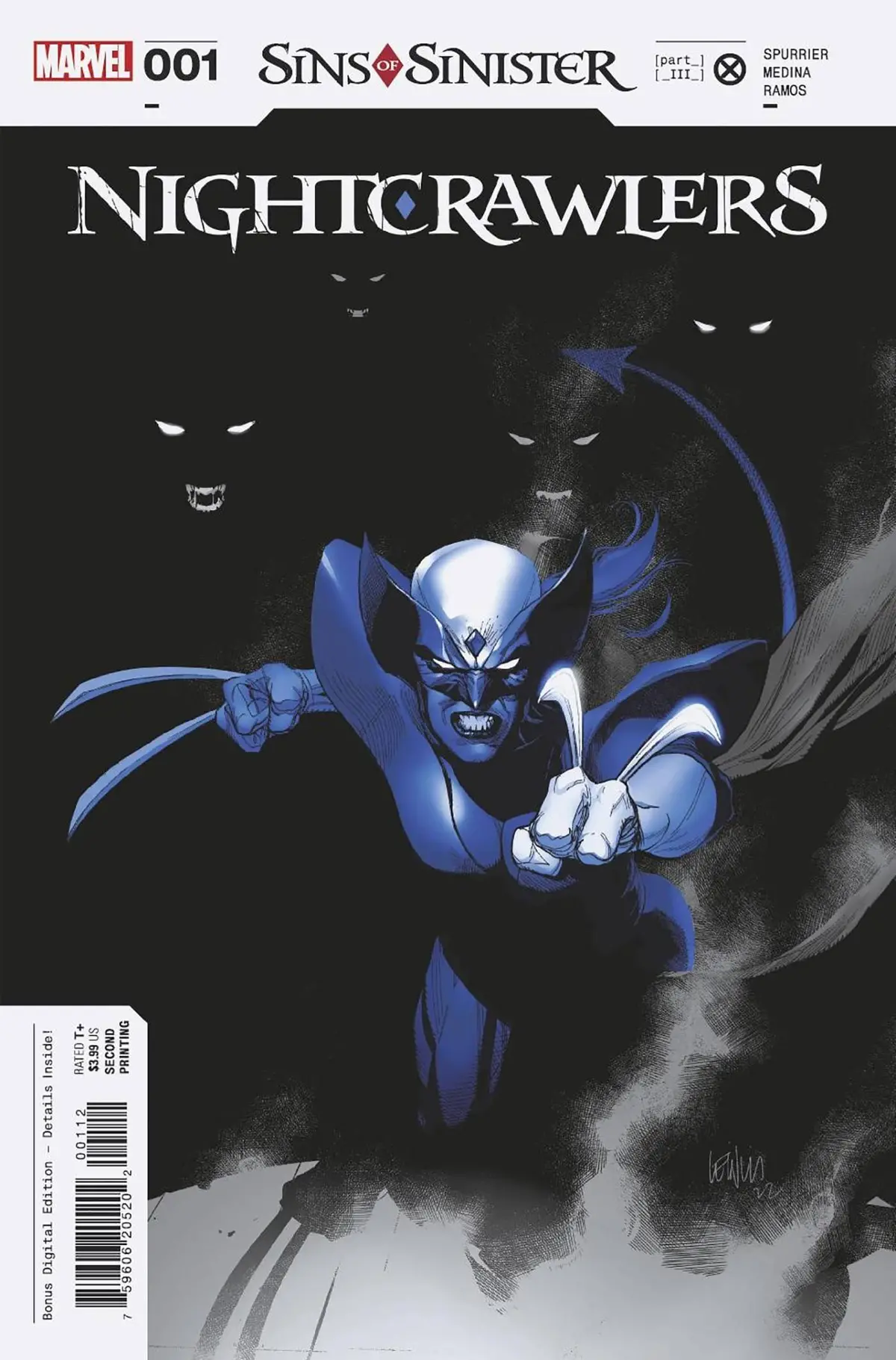 Nightcrawlers #1 (Of 3) 2Nd Ptg Leinil Yu Var 1