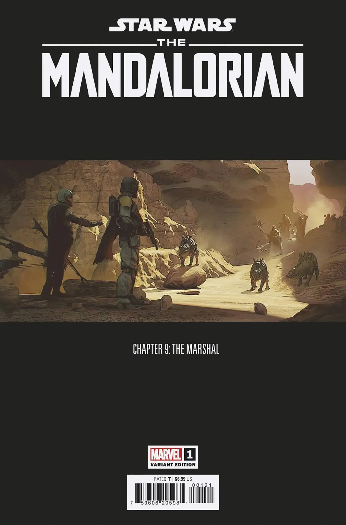 Star Wars Mandalorian 2 #1 Concept Art Variant 1
