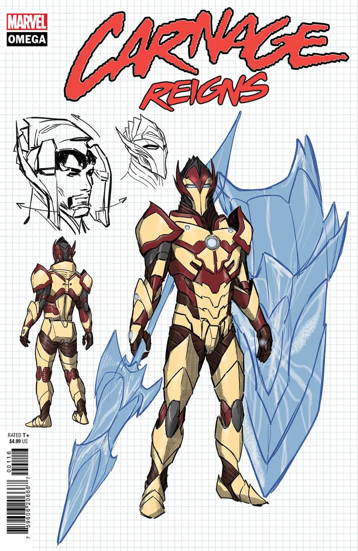 Carnage Reigns Omega #1 10 Copy Incv Julius Ohta Design Var 1