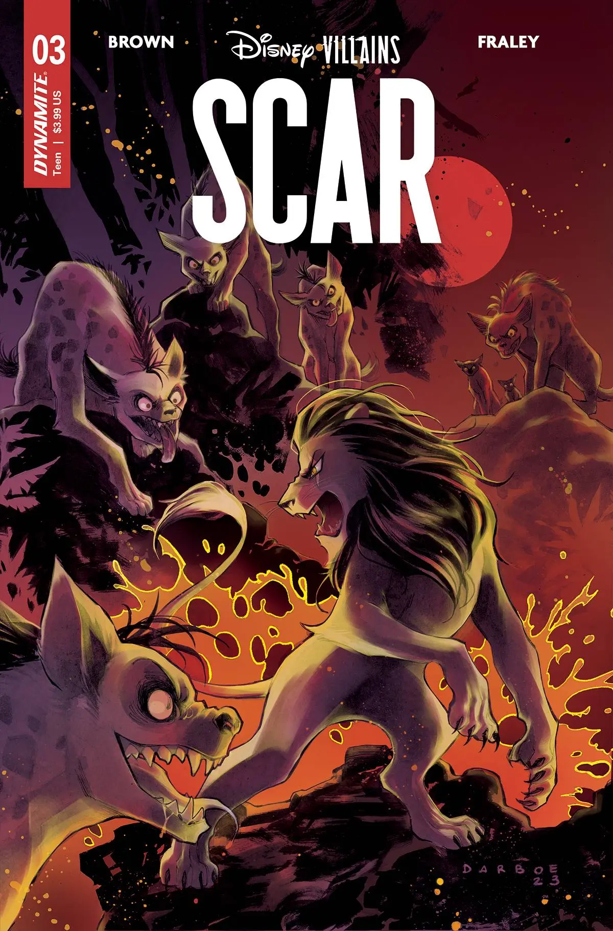 Disney Villains Scar #3 Cvr A Darboe 1