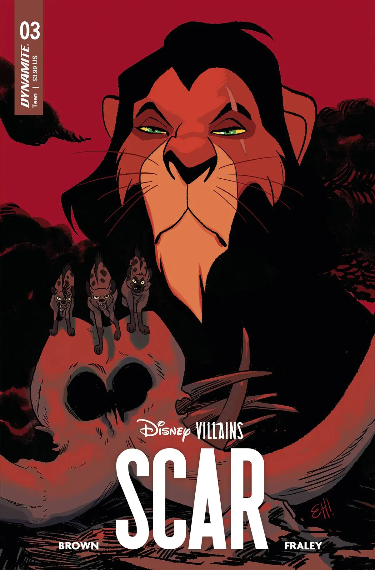 Disney Villains Scar #3 Cvr C Henderson 1