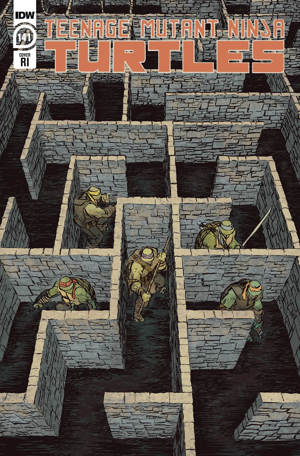 Tmnt Ongoing #141 Cvr C 10 Copy Incv Lonergan 1