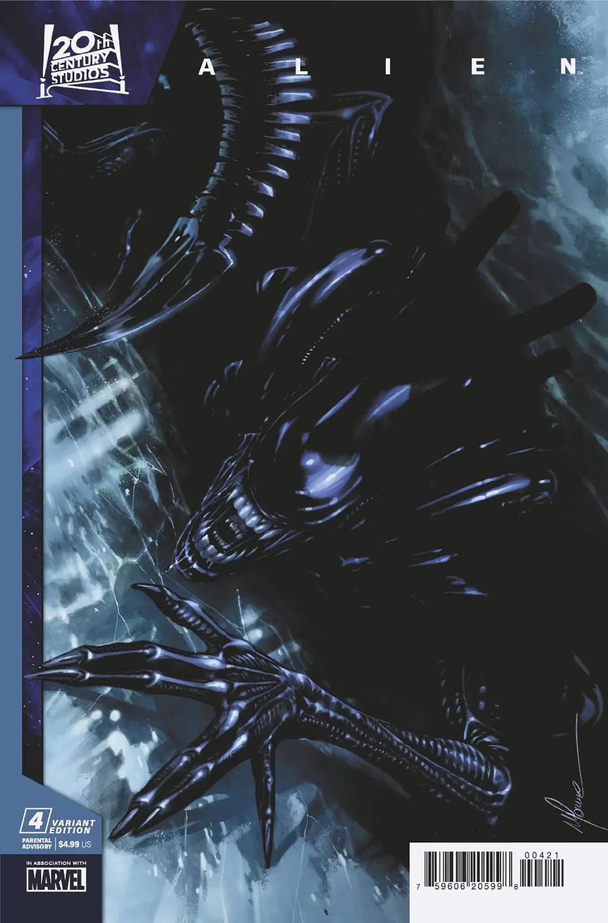 Alien #4 Francesco Manna Variant 1