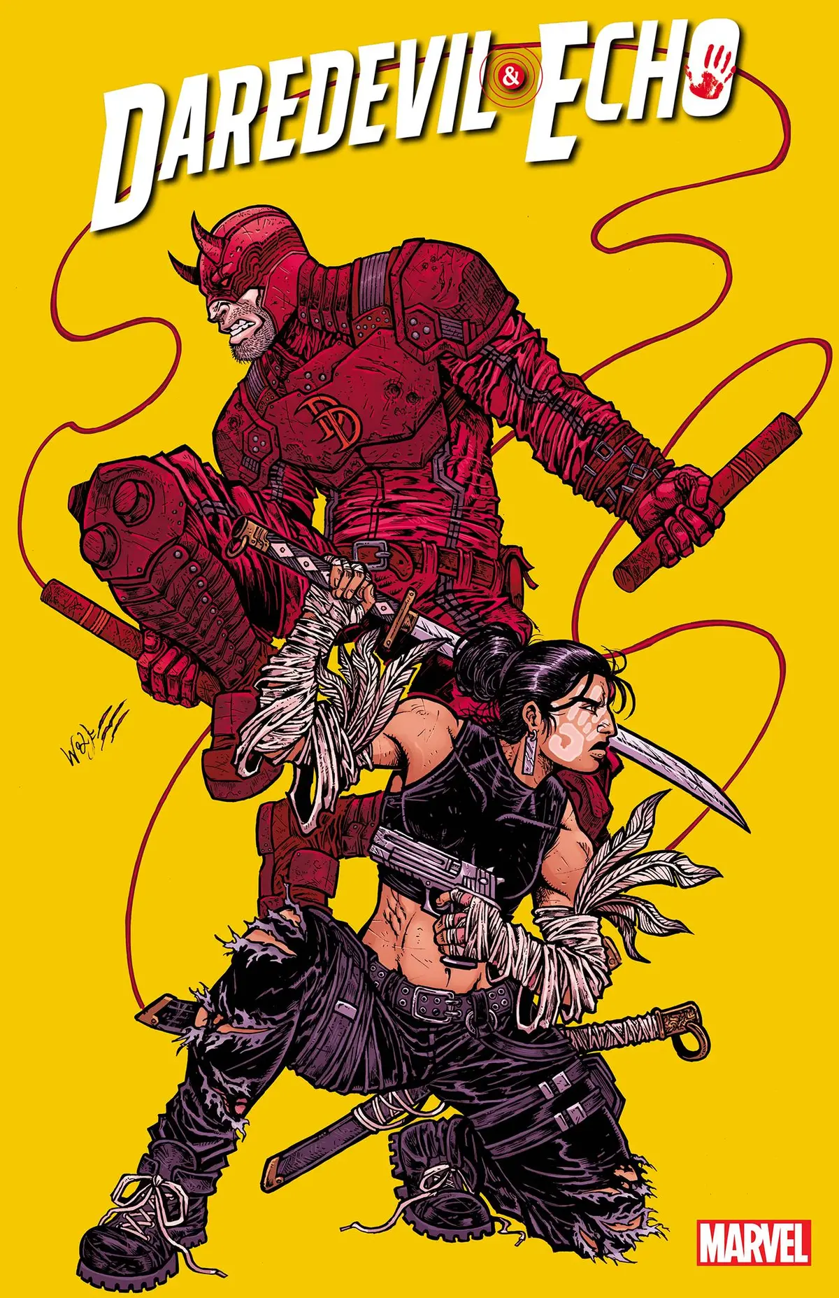 Daredevil And Echo #3 (Of 4) Maria Wolf Variant 1