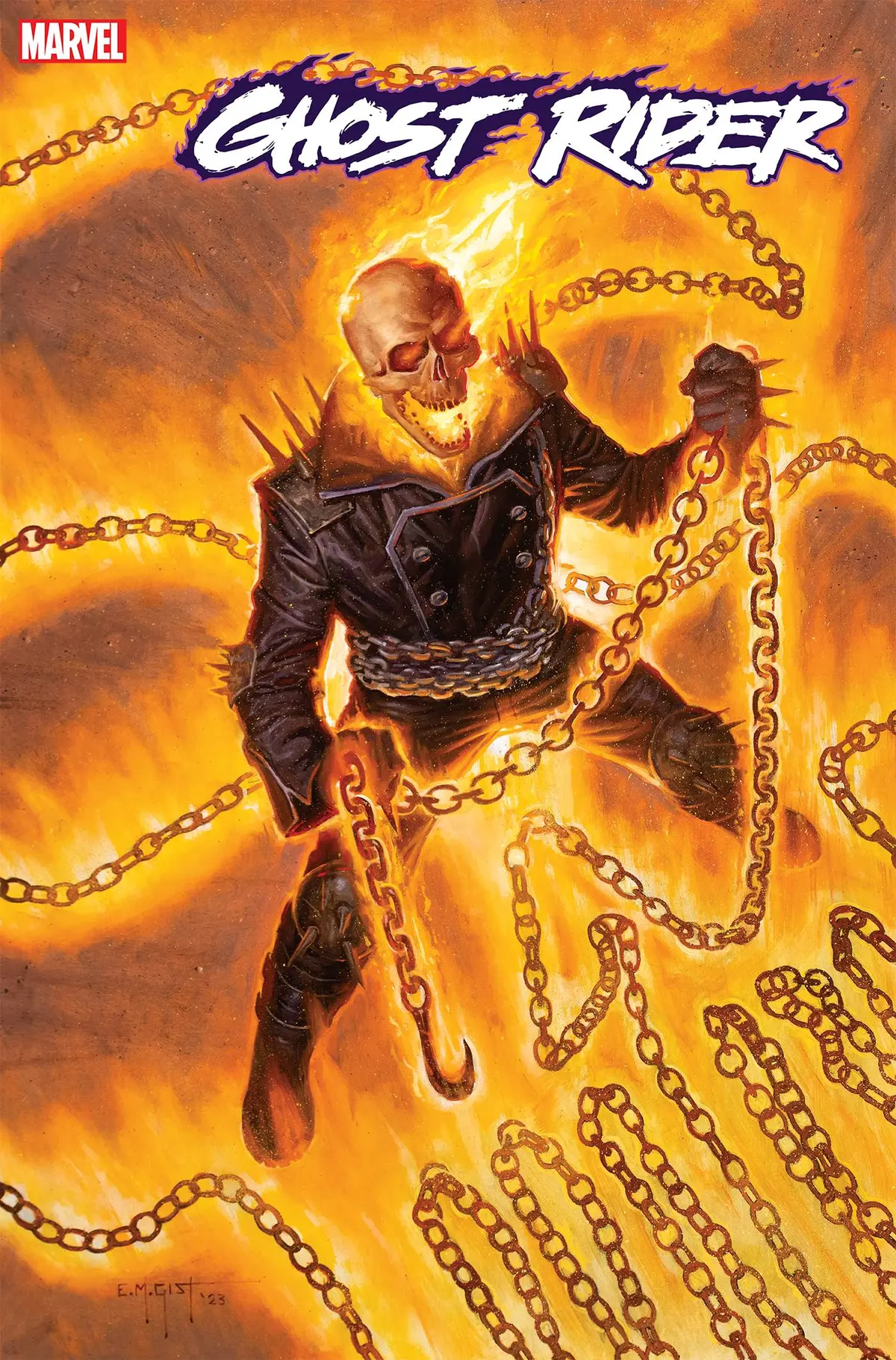 Ghost Rider #16 E.M. Gist Variant 1