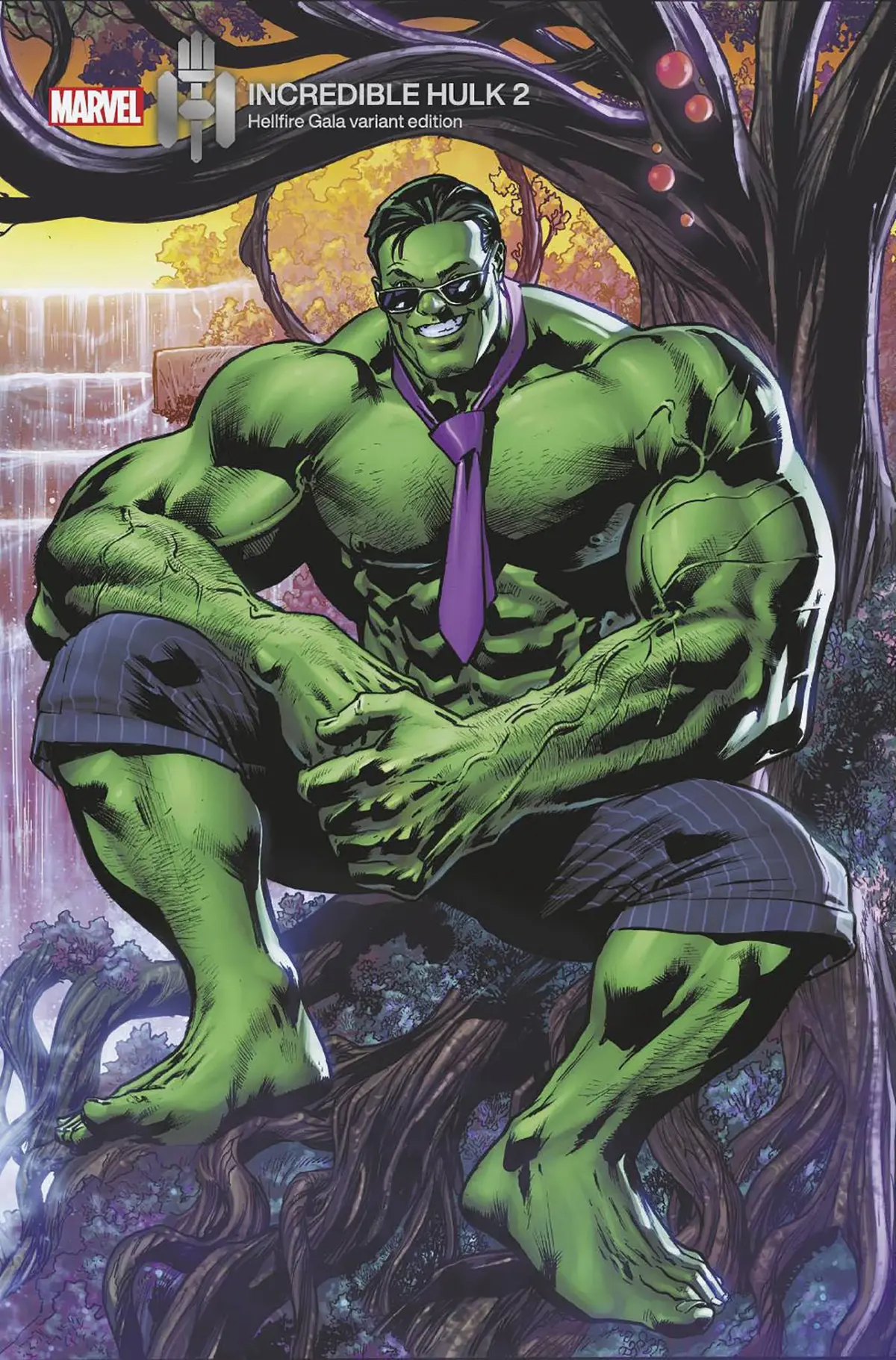 Incredible Hulk #2 Bryan Hitch Hellfire Gala Variant 1
