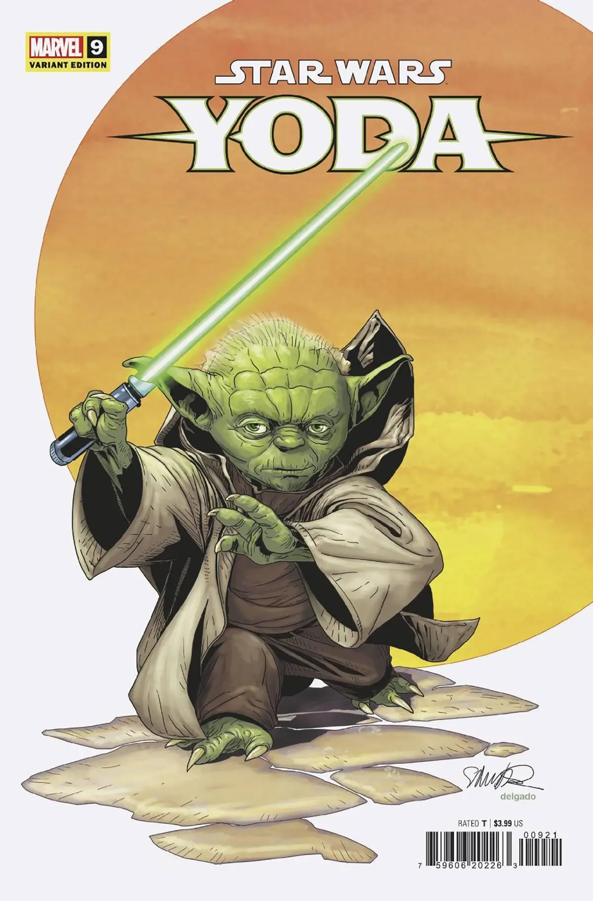 Star Wars Yoda #9 Salvador Larroca Variant 1