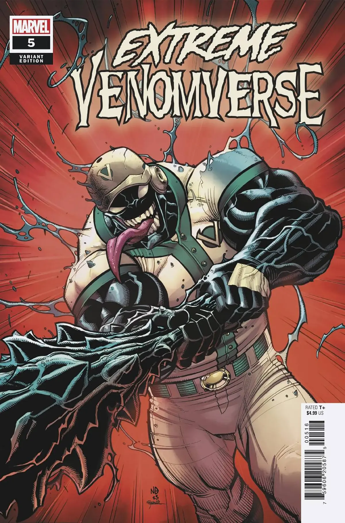 Extreme Venomverse #5 (Of 5) 25 Copy Incv Nick Bradshaw Var 1