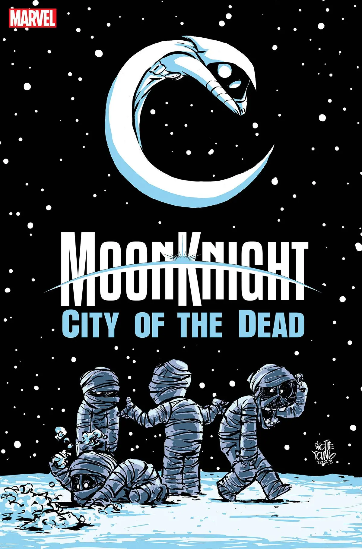 Moon Knight City Of The Dead #1 Skottie Young Variant 1