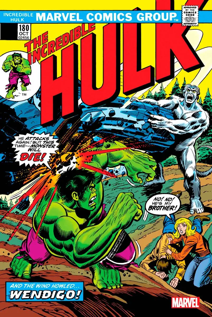 Incredible Hulk #180 Facsimile Edition New Ptg 1