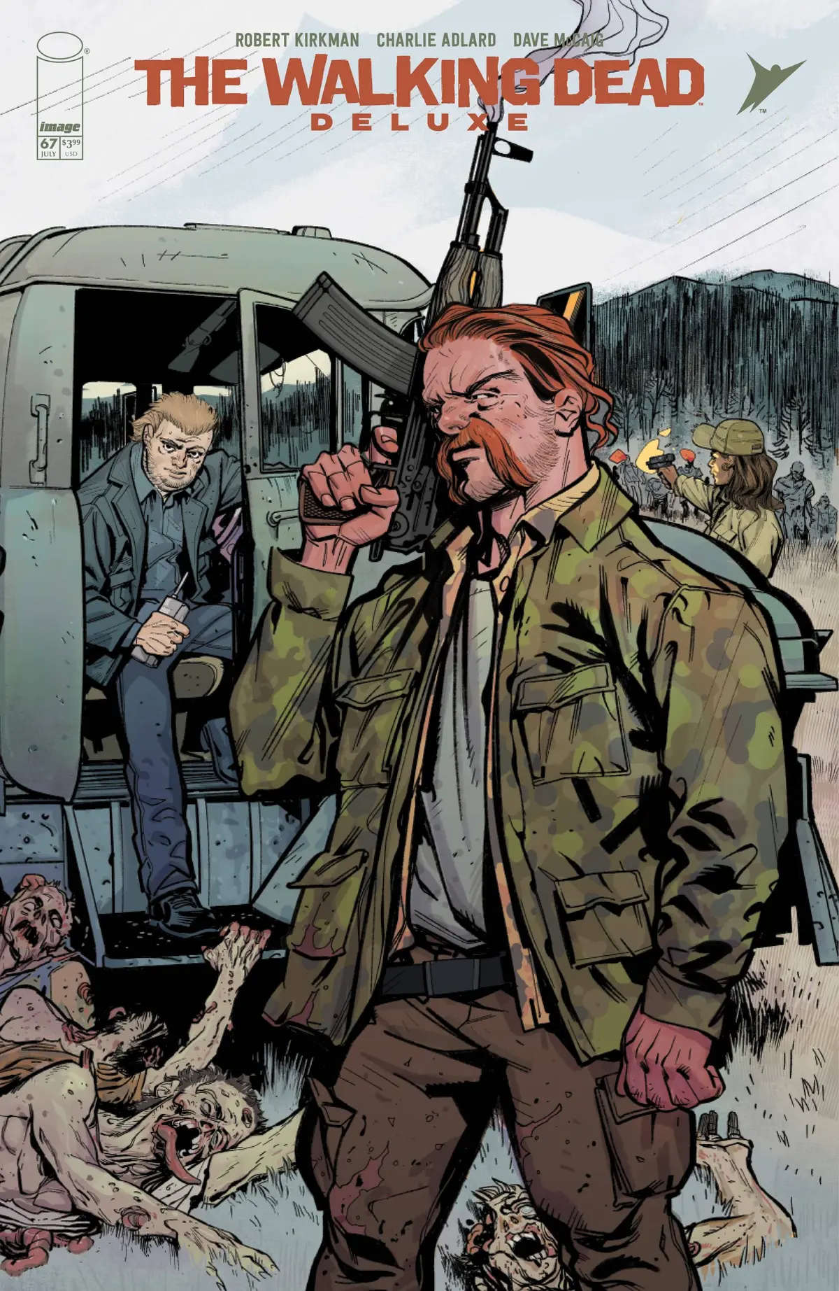 Walking Dead Dlx #67 Cvr C Hughes (Mr) 1