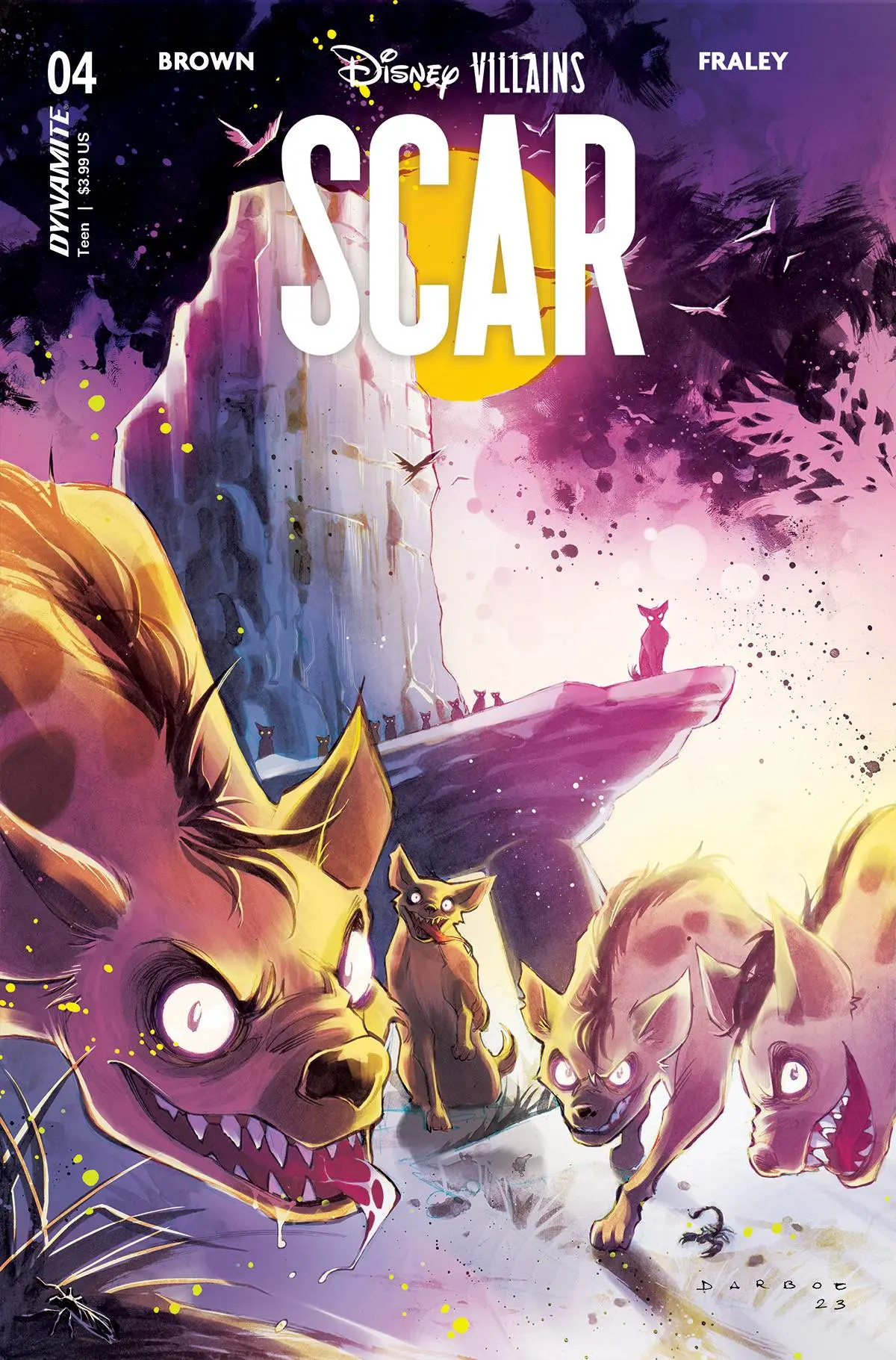 Disney Villains Scar #4 Cvr A Darboe 1