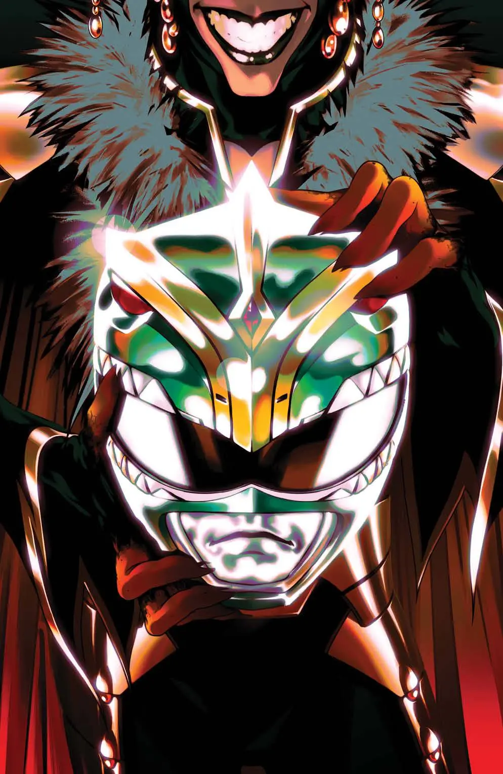 Mighty Morphin Power Rangers #110 Cvr F Foc Reveal Var Monte 1